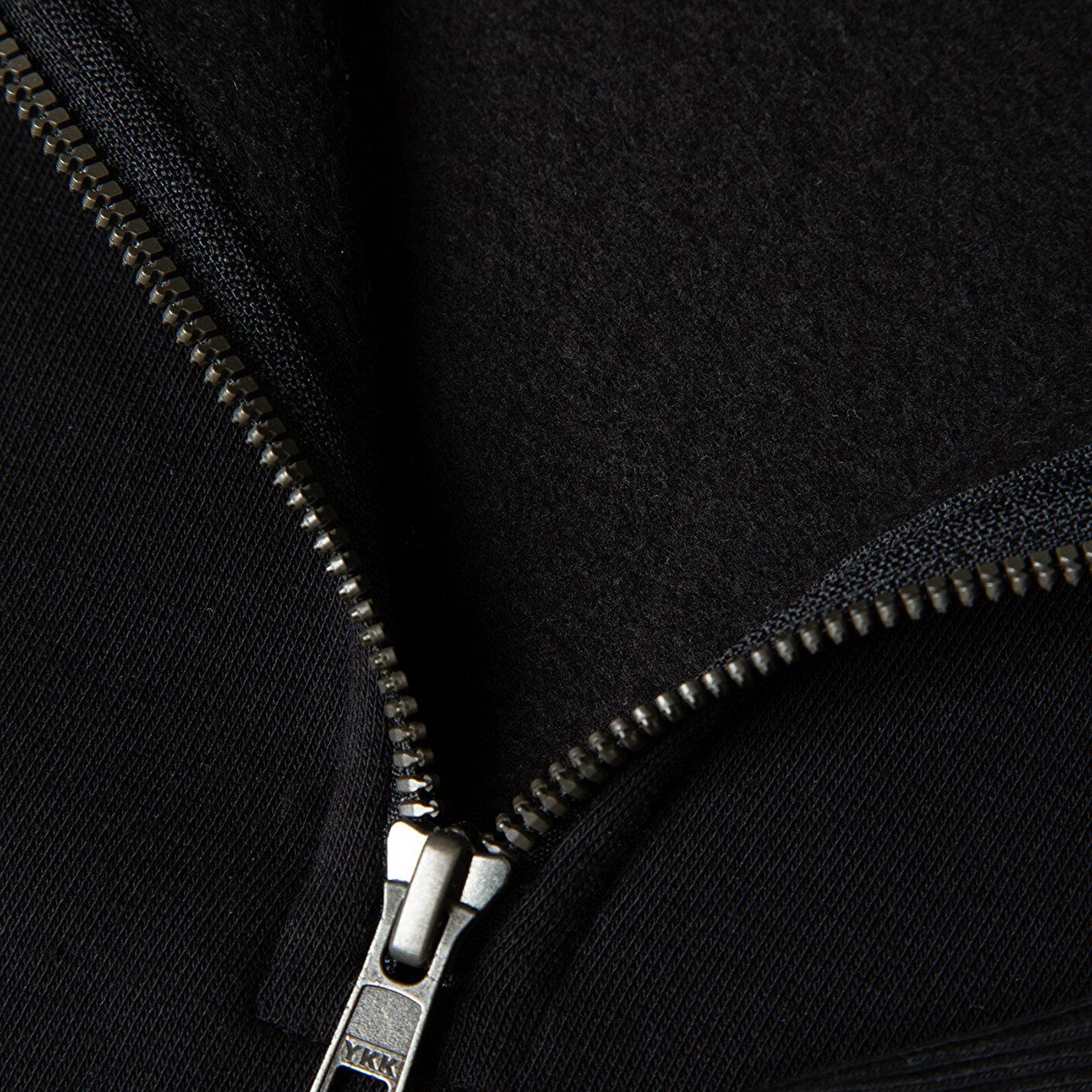 Mavi Mavi Logo Baskılı Yarı Fermuarlı Siyah Sweatshirt 0S10208-900