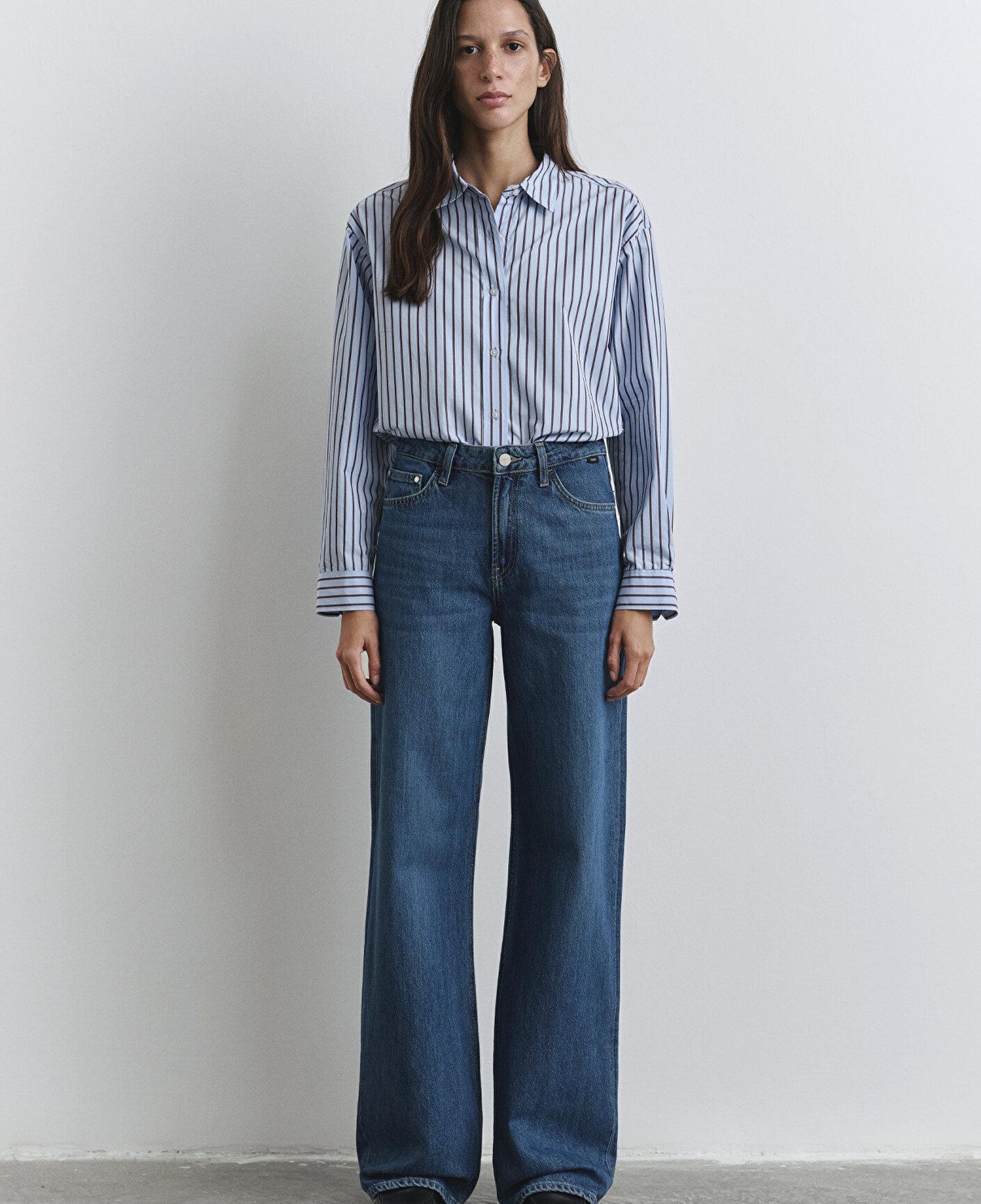 Mavi Malibu Iconic Puslu Koyu Mavi Jean Pantolon 1010152-90516