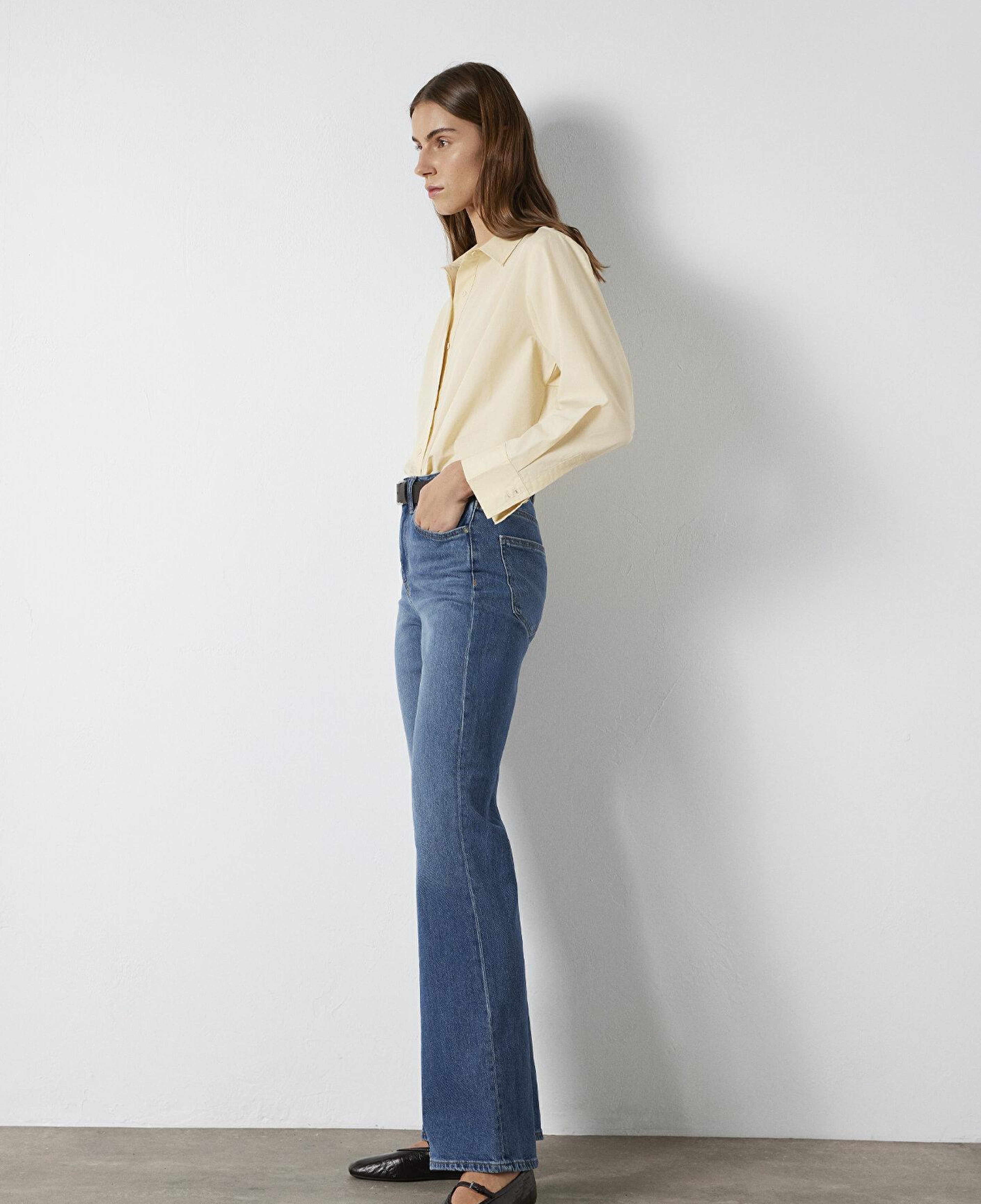 Mavi Victoria Premium Blue Puslu Koyu Mavi Jean Pantolon 101072-A3035