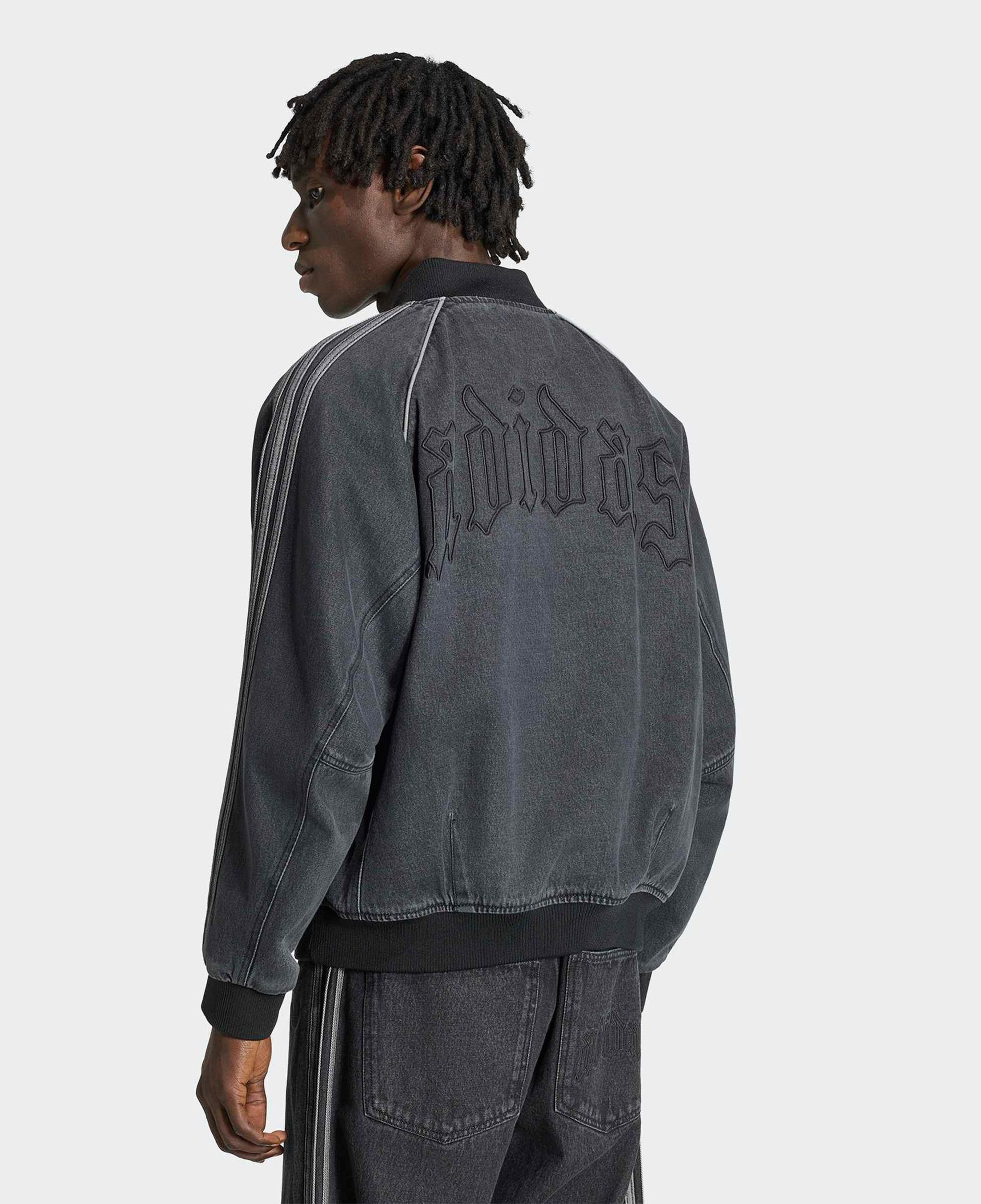adidas Denim Track Erkek Gri Ceket