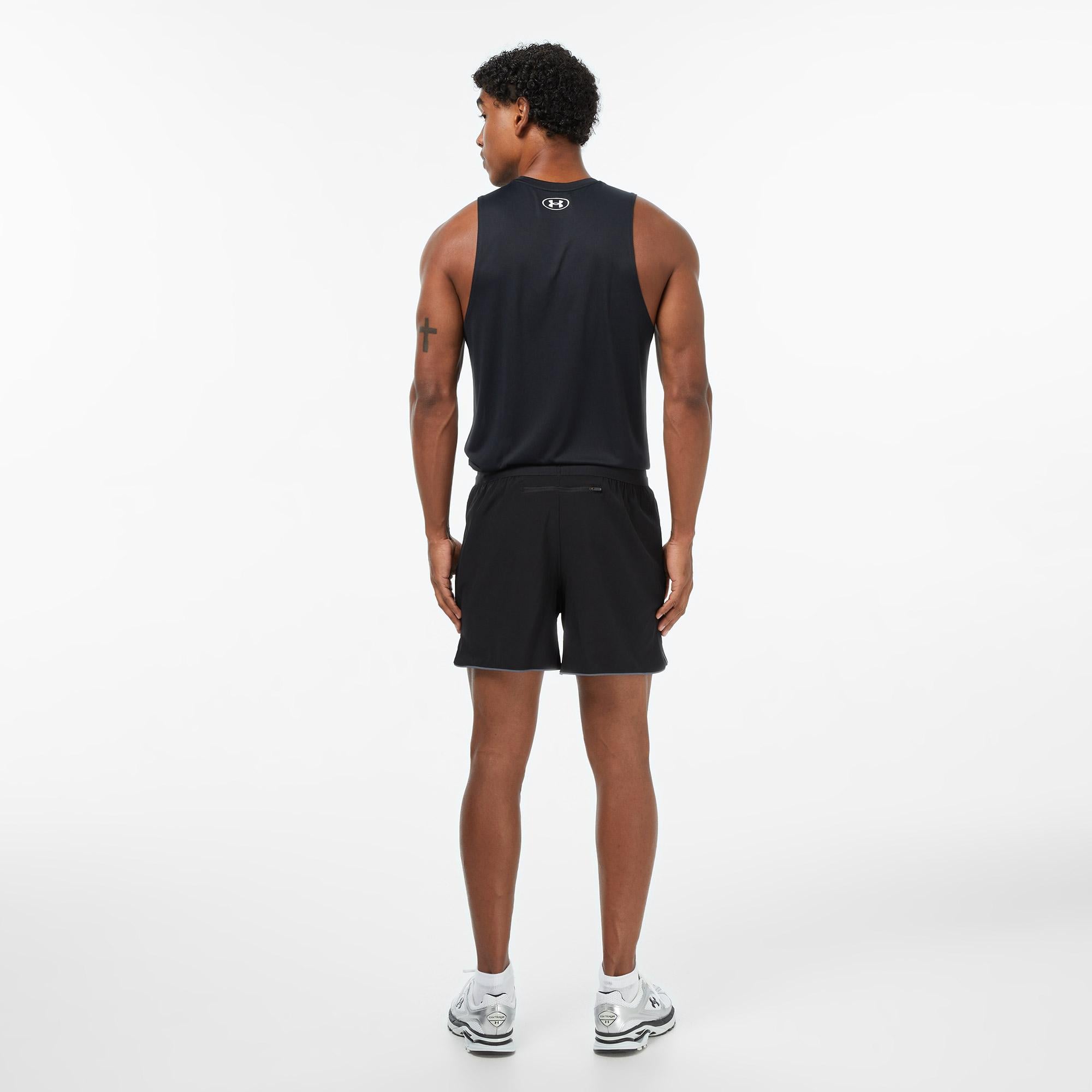 Under Armour Velociti Pro 5 İnç Erkek Siyah Koşu Şortu
