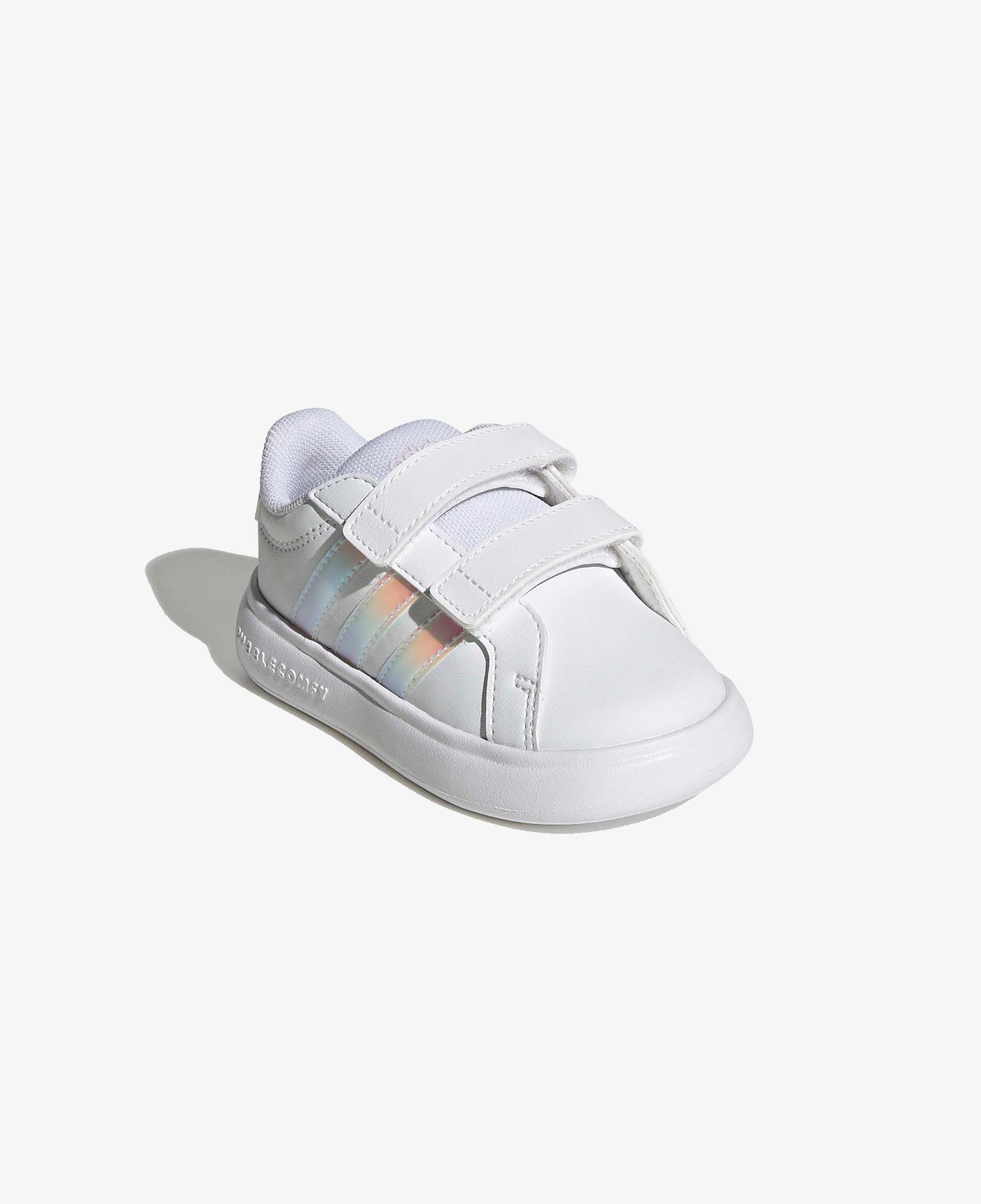 adidas Grand Court 3.0 Bubble Comfort Çocuk Beyaz Spor Ayakkabı