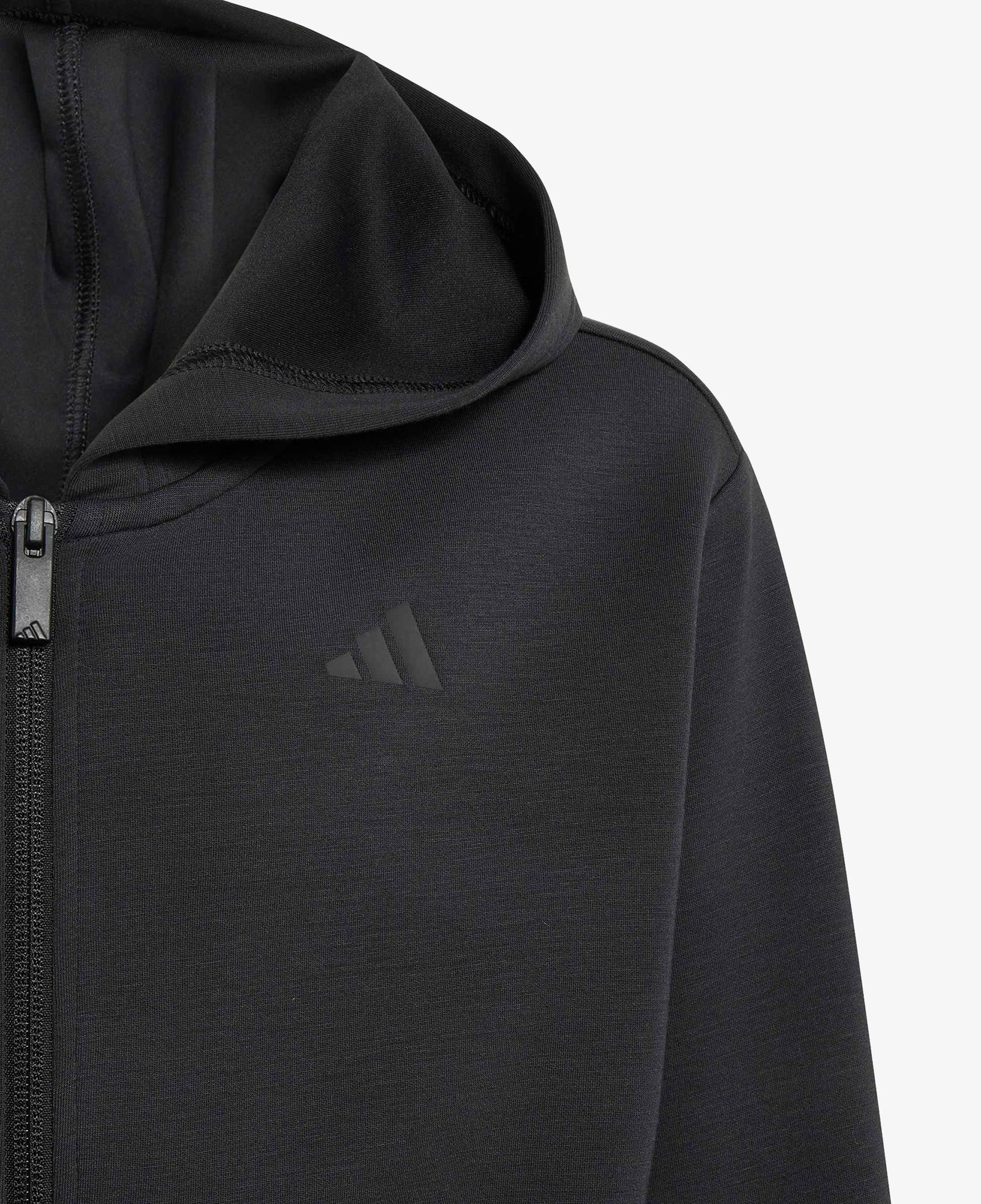 adidas G Fz Hd Çocuk Siyah Ceket