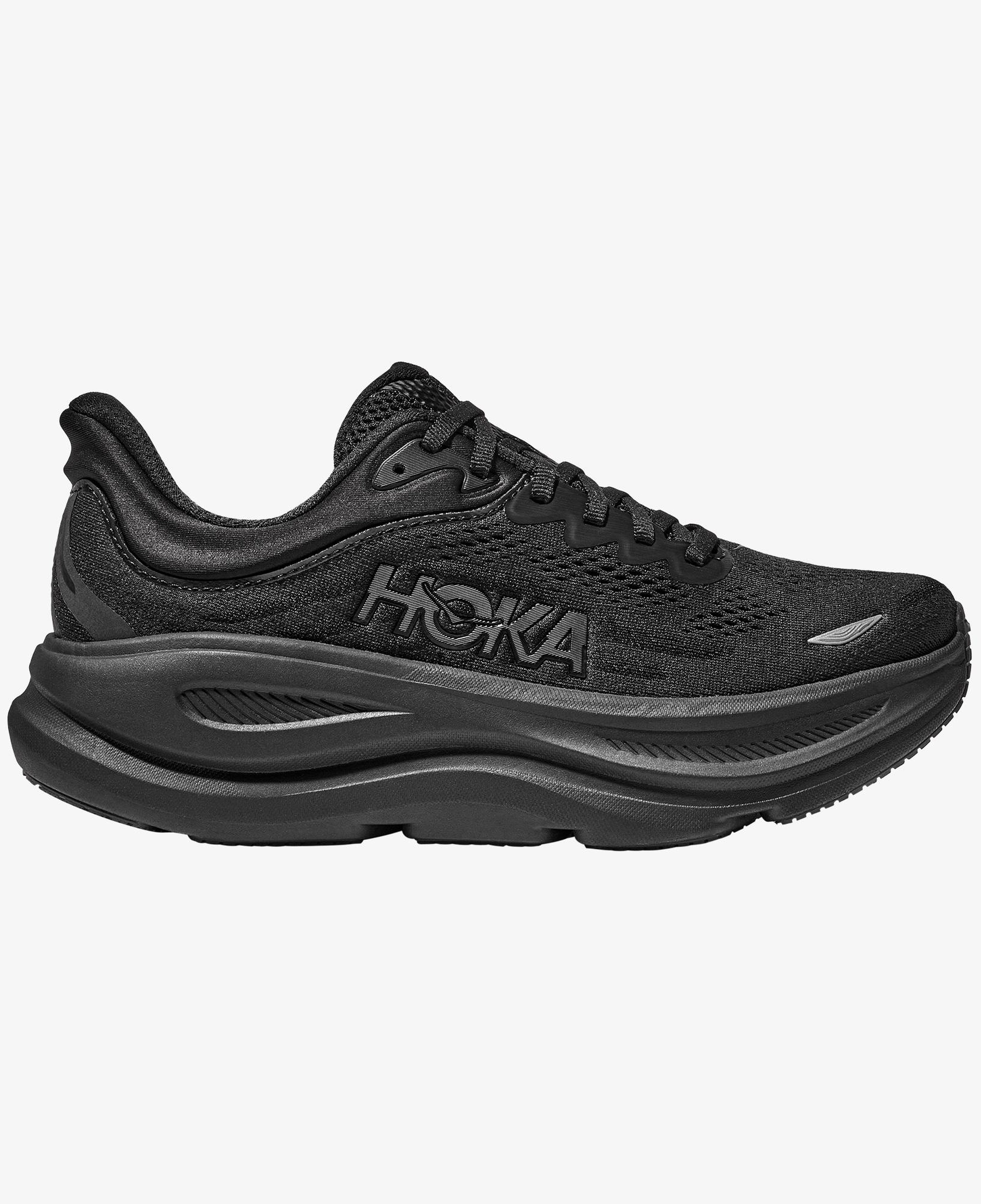 Hoka Bondi 9 Kadın Siyah Yol Koşusu Ayakkabısı