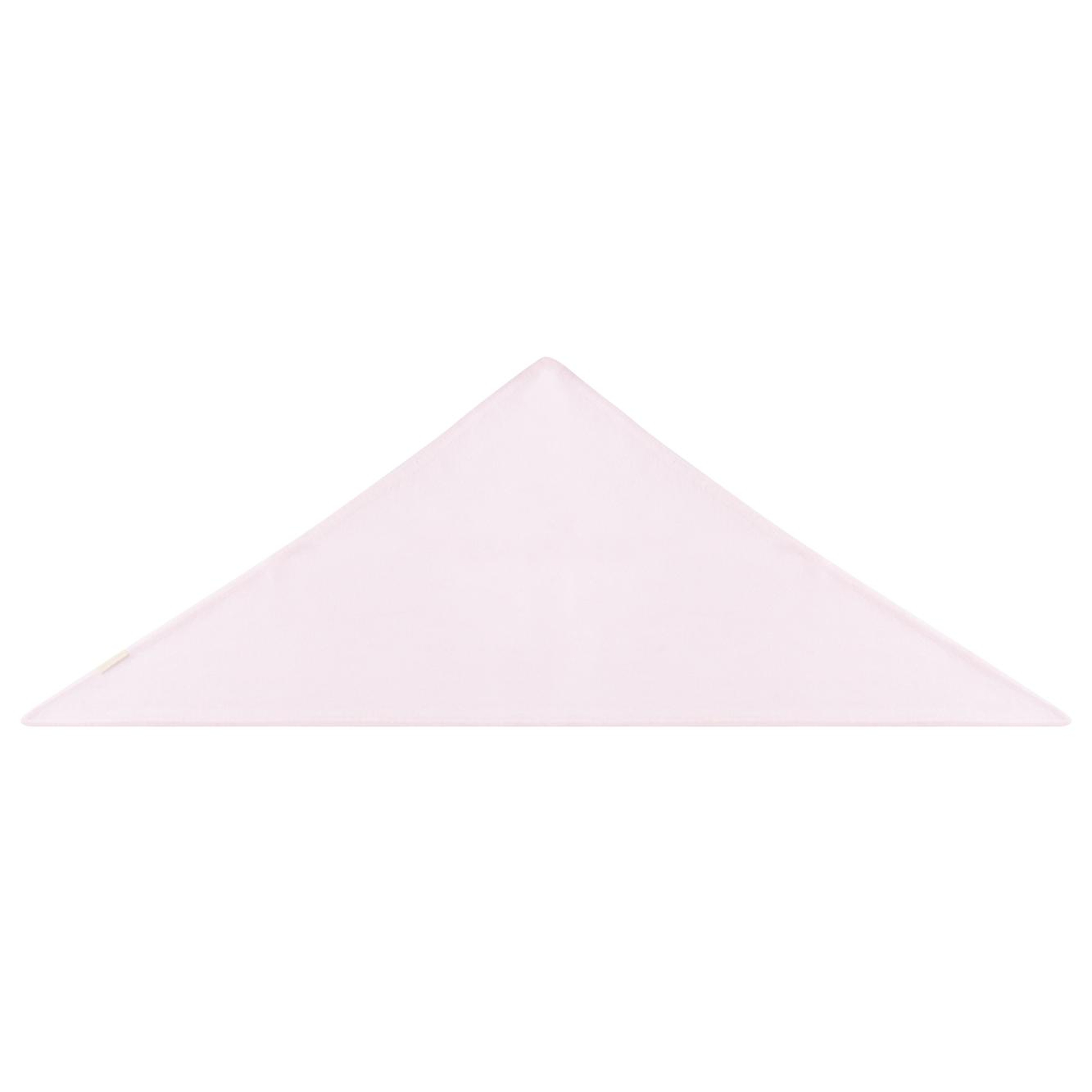 Açık Pembe Rose Saf Kaşmir Bandana 115x45x45 cm