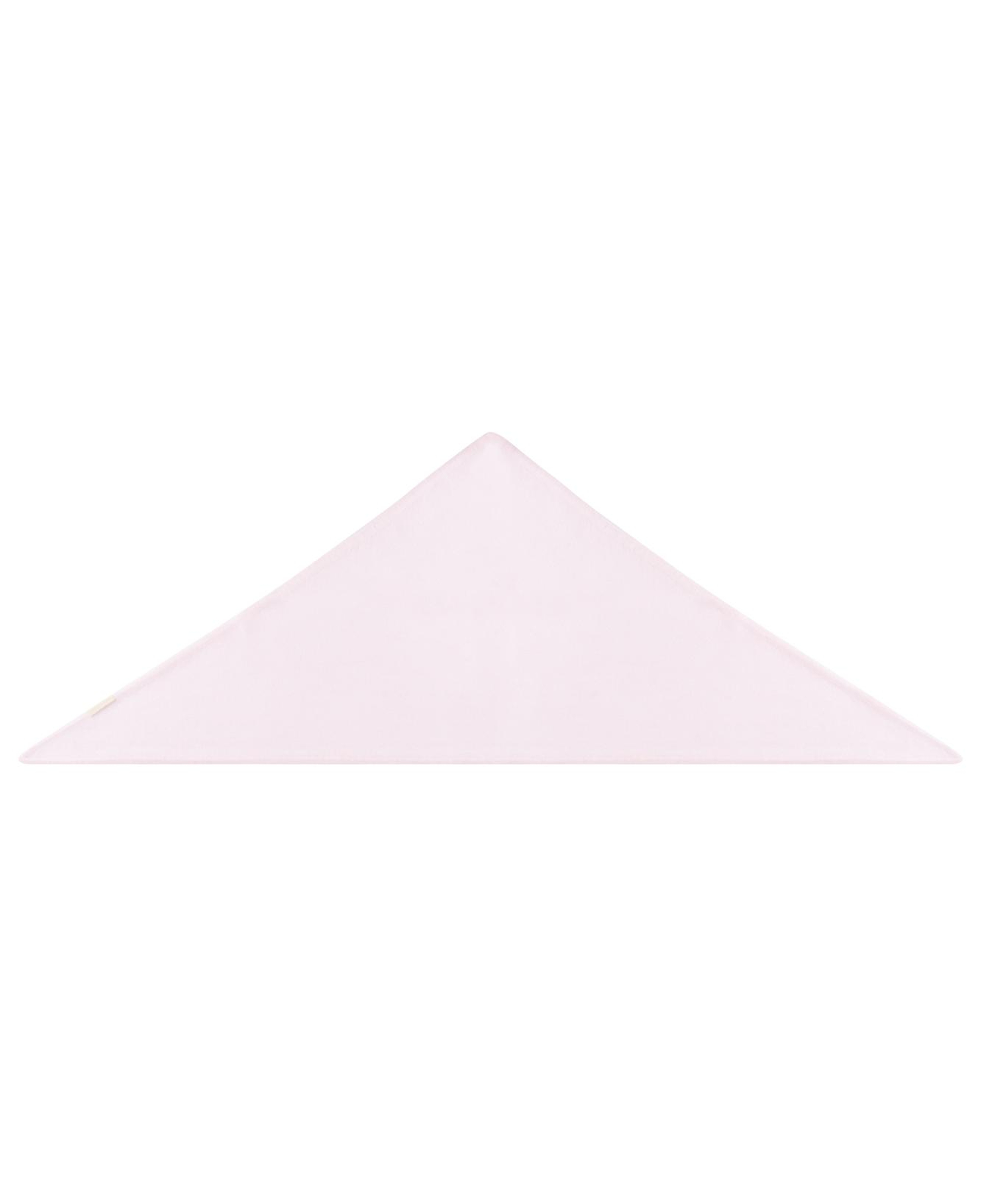 Açık Pembe Rose Saf Kaşmir Bandana 115x45x45 cm