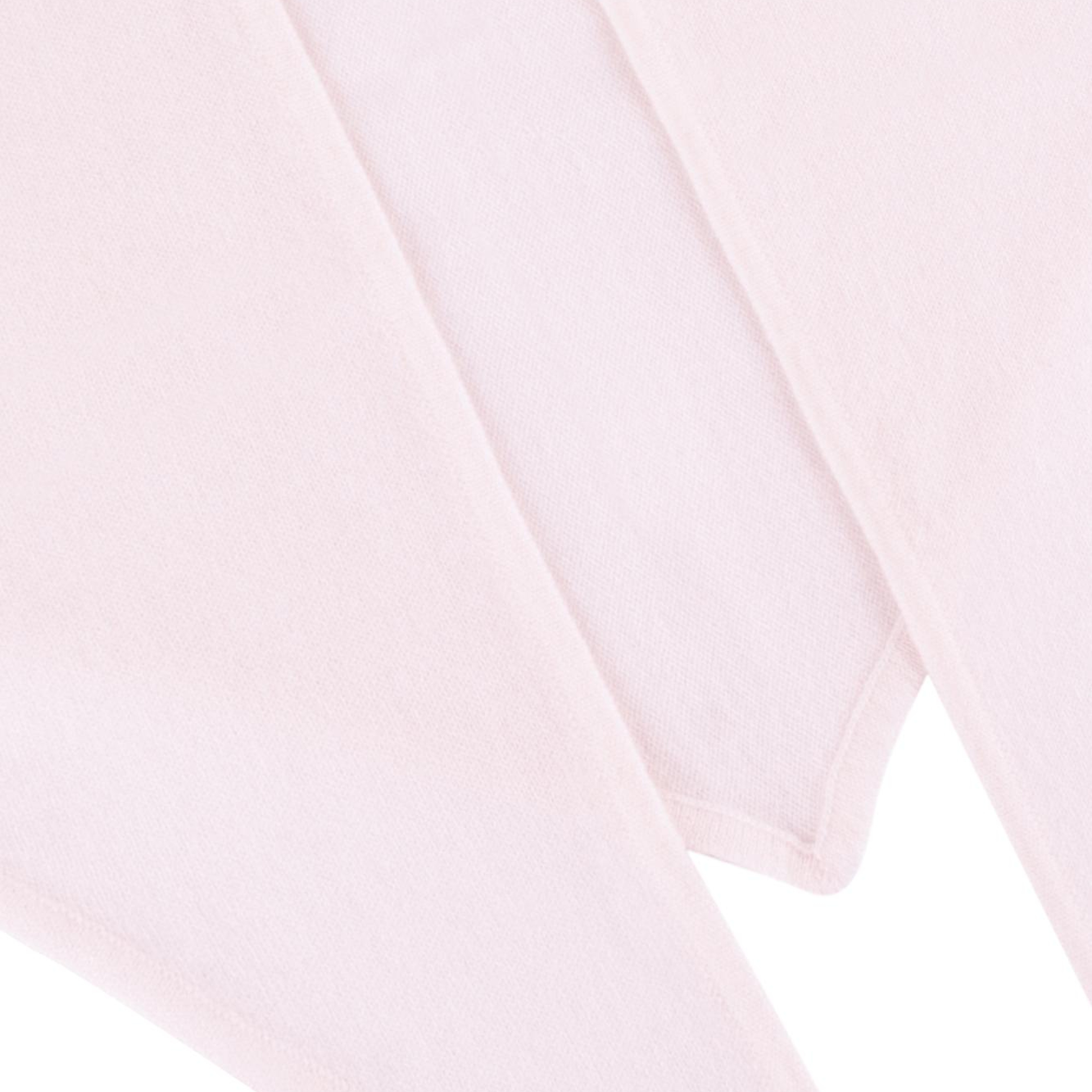 Açık Pembe Rose Saf Kaşmir Bandana 115x45x45 cm