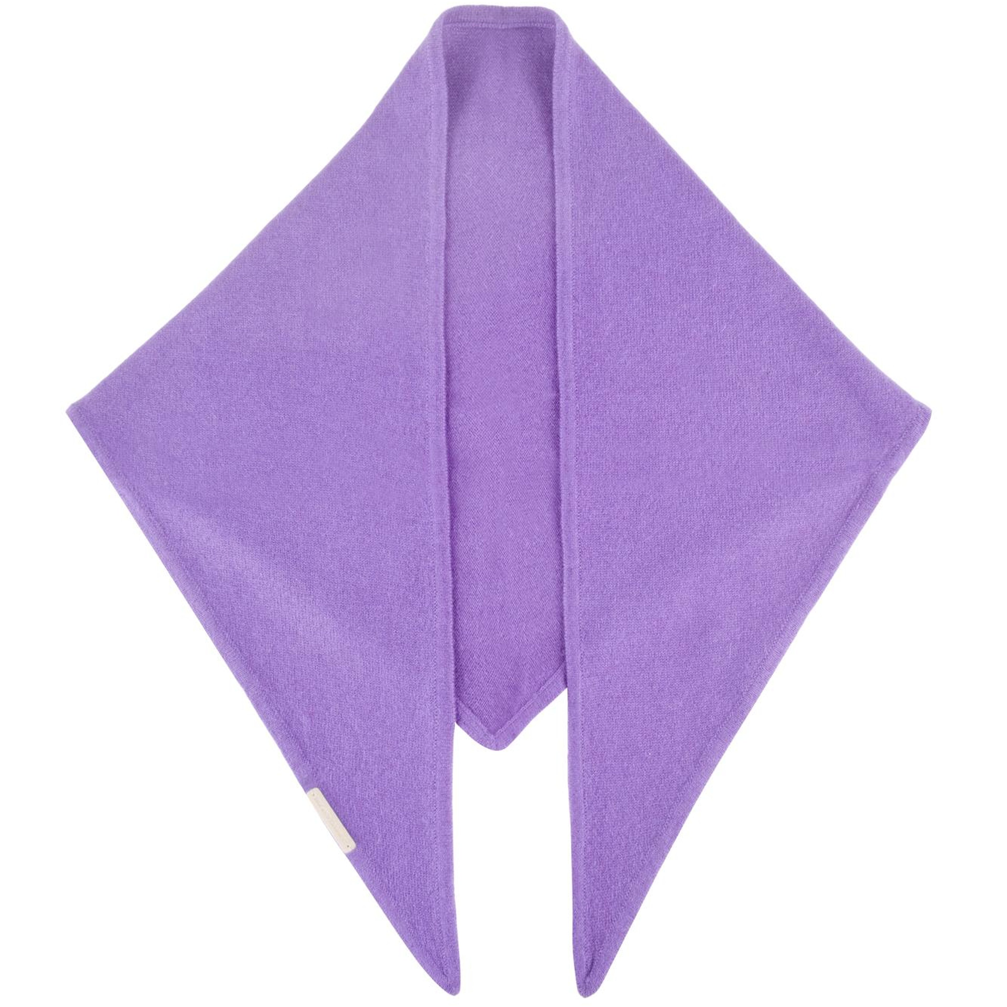 Lila Rose Saf Kaşmir Bandana 115x45x45 cm