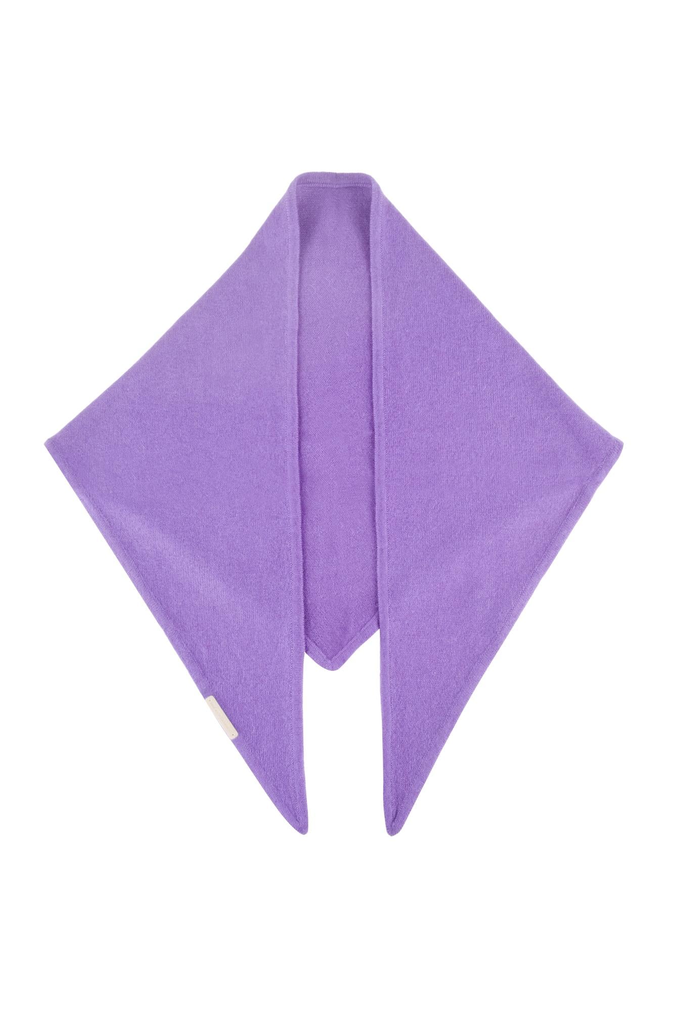Lila Rose Saf Kaşmir Bandana 115x45x45 cm