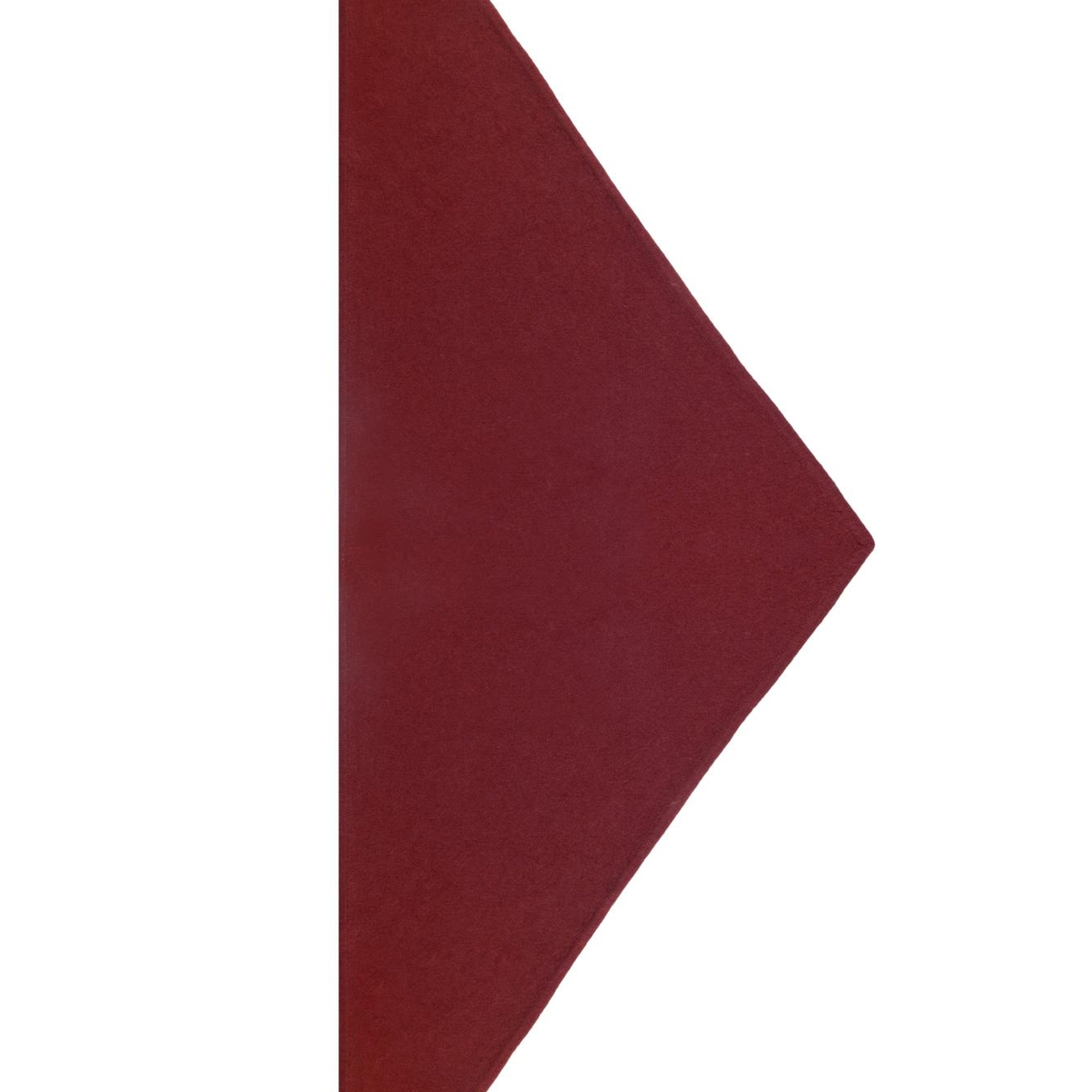 Kızıl Kırmızı Rose Saf Kaşmir Bandana 115x45x45 cm
