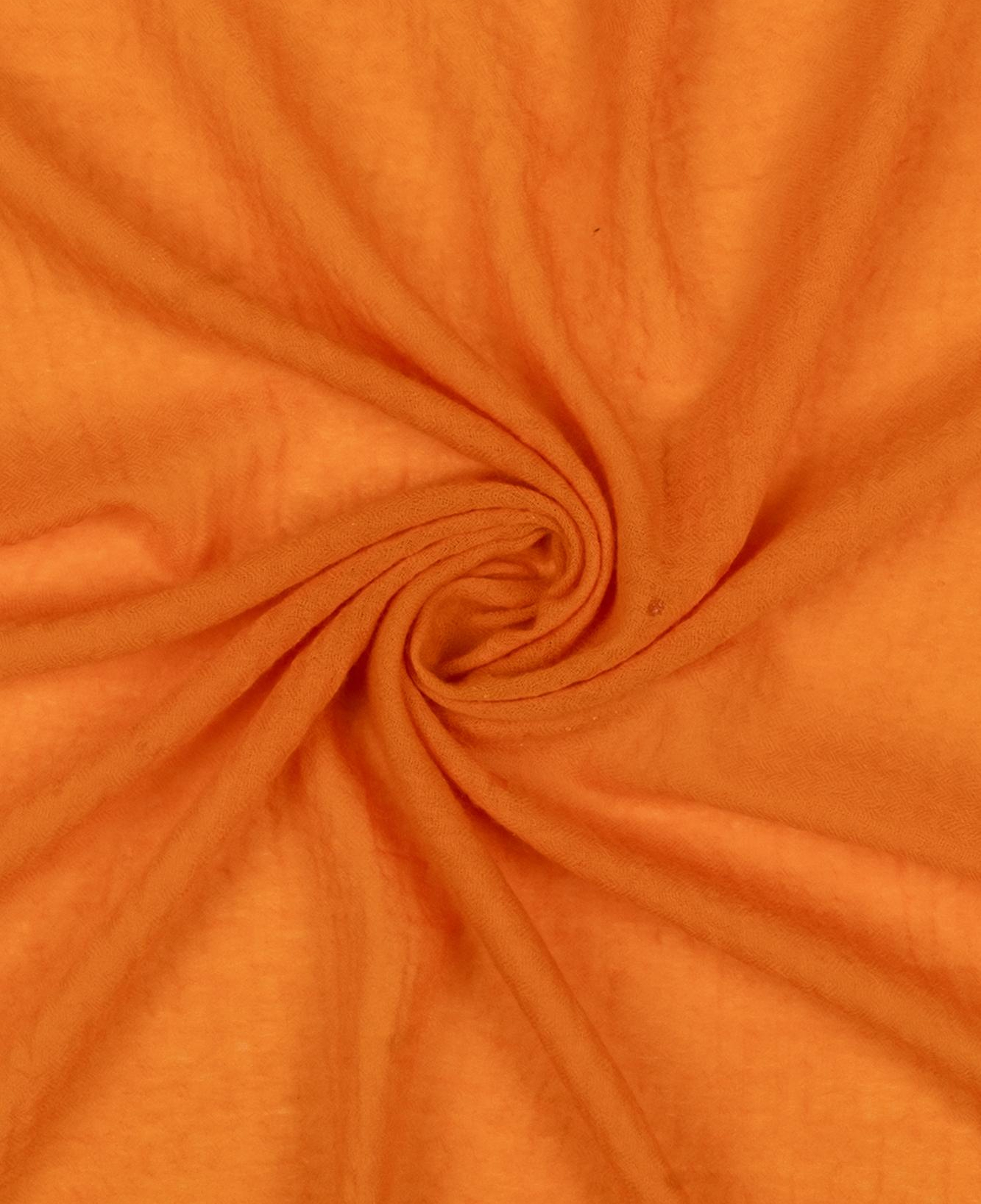 Hardal Sarısı Jas Saf Yün Kare Şal 70x70 cm