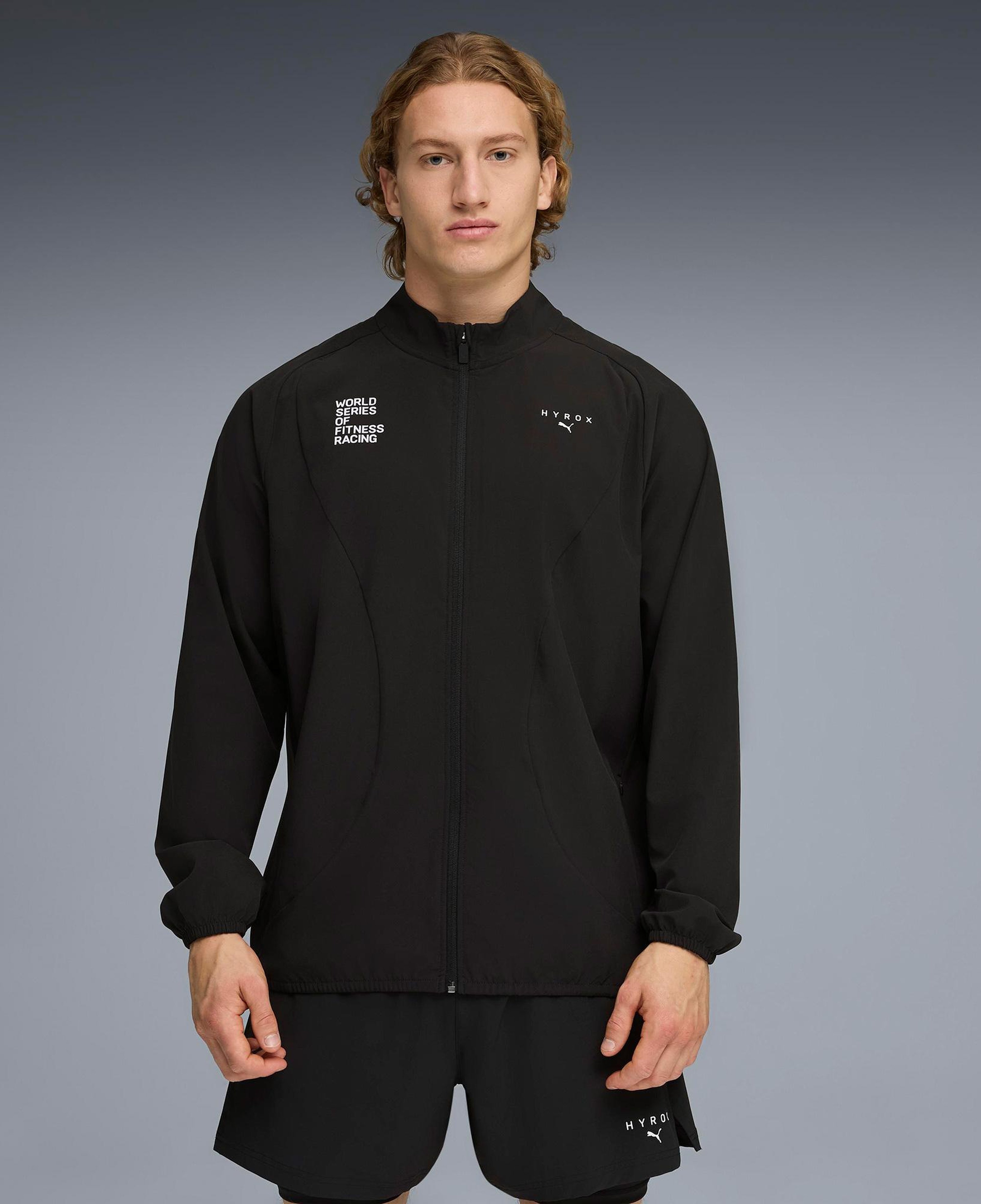 Puma x Hyrox Dryelite Erkek Siyah Antrenman Ceket
