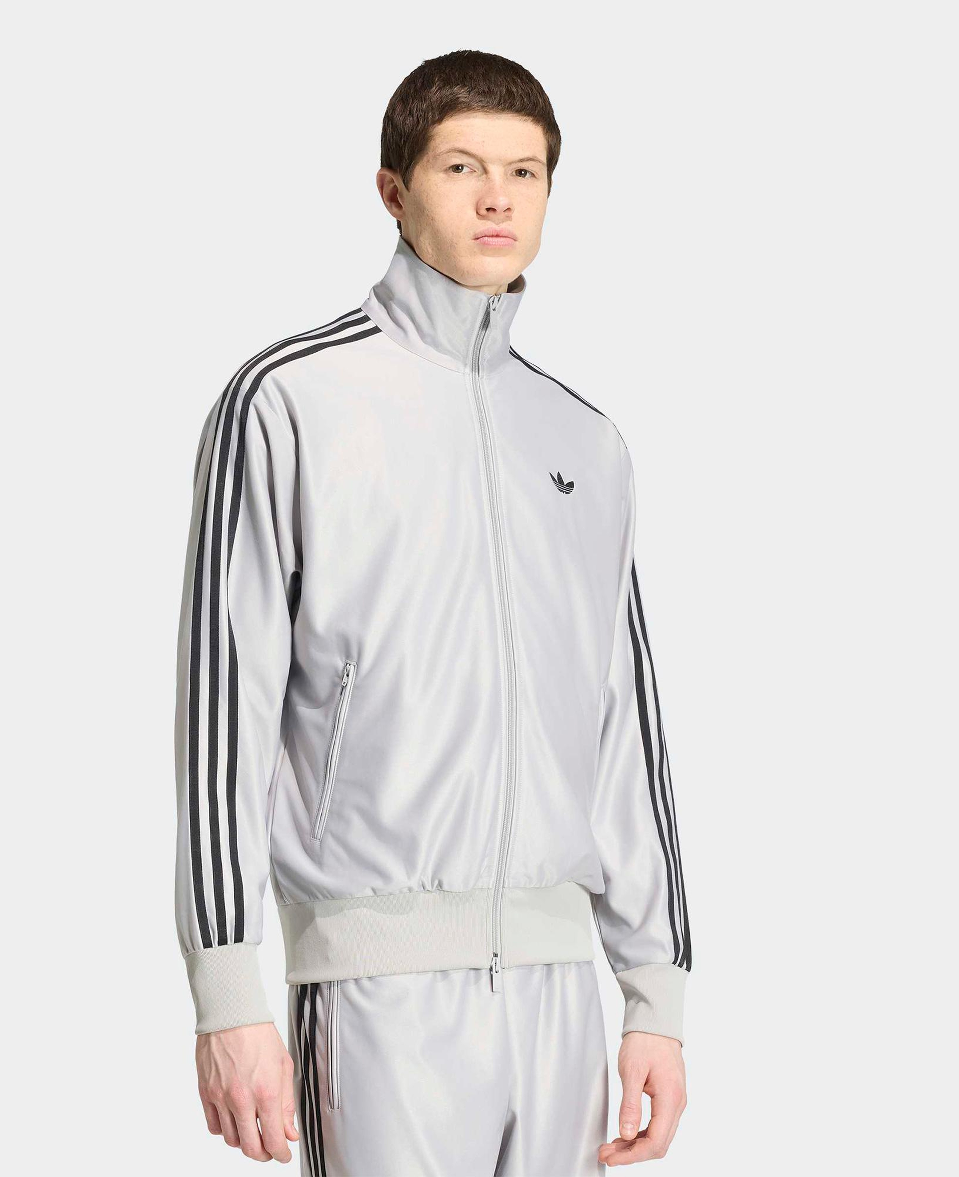 adidas Firebird Met Erkek Gri Ceket