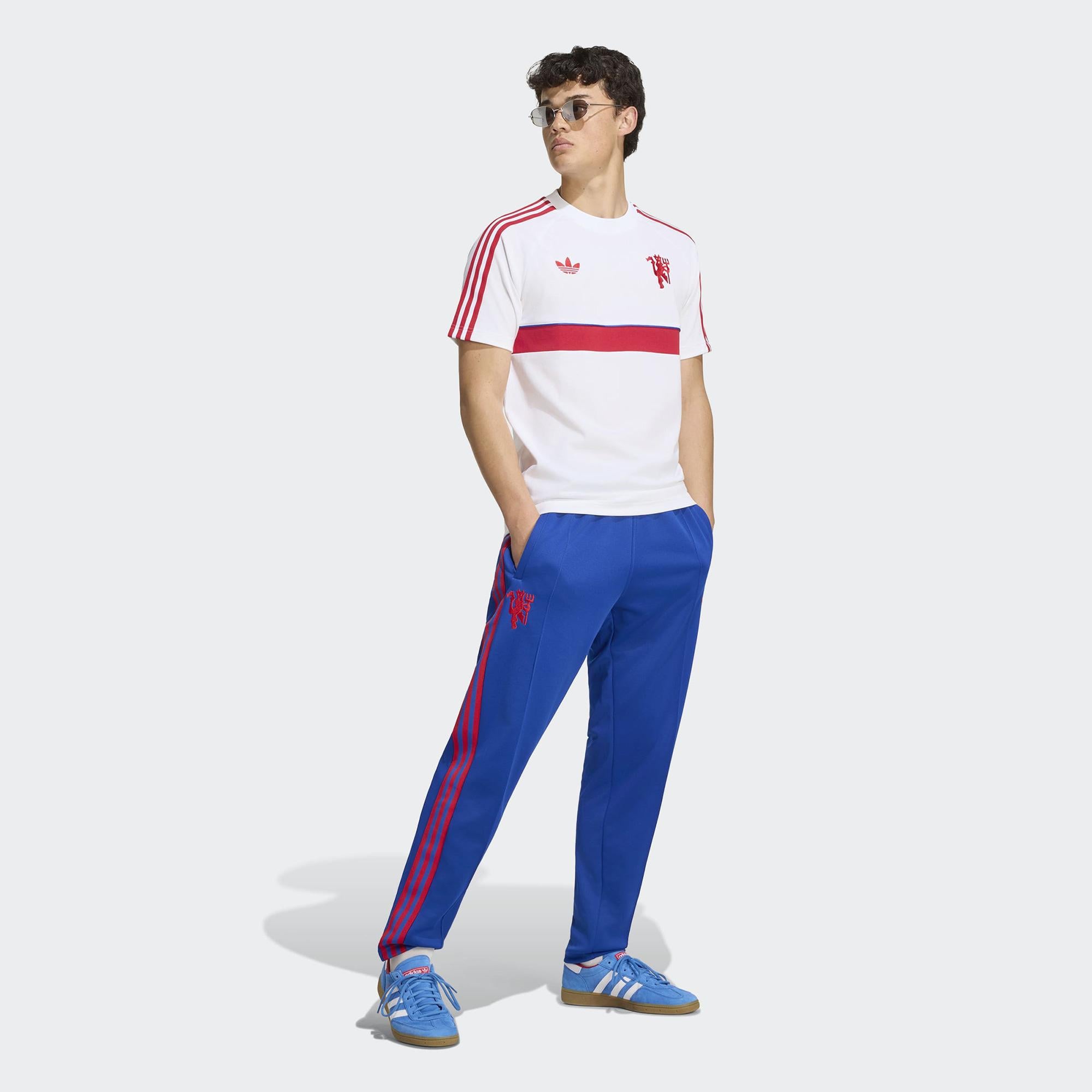 adidas Manchester United Og2 Erkek Beyaz T-Shirt