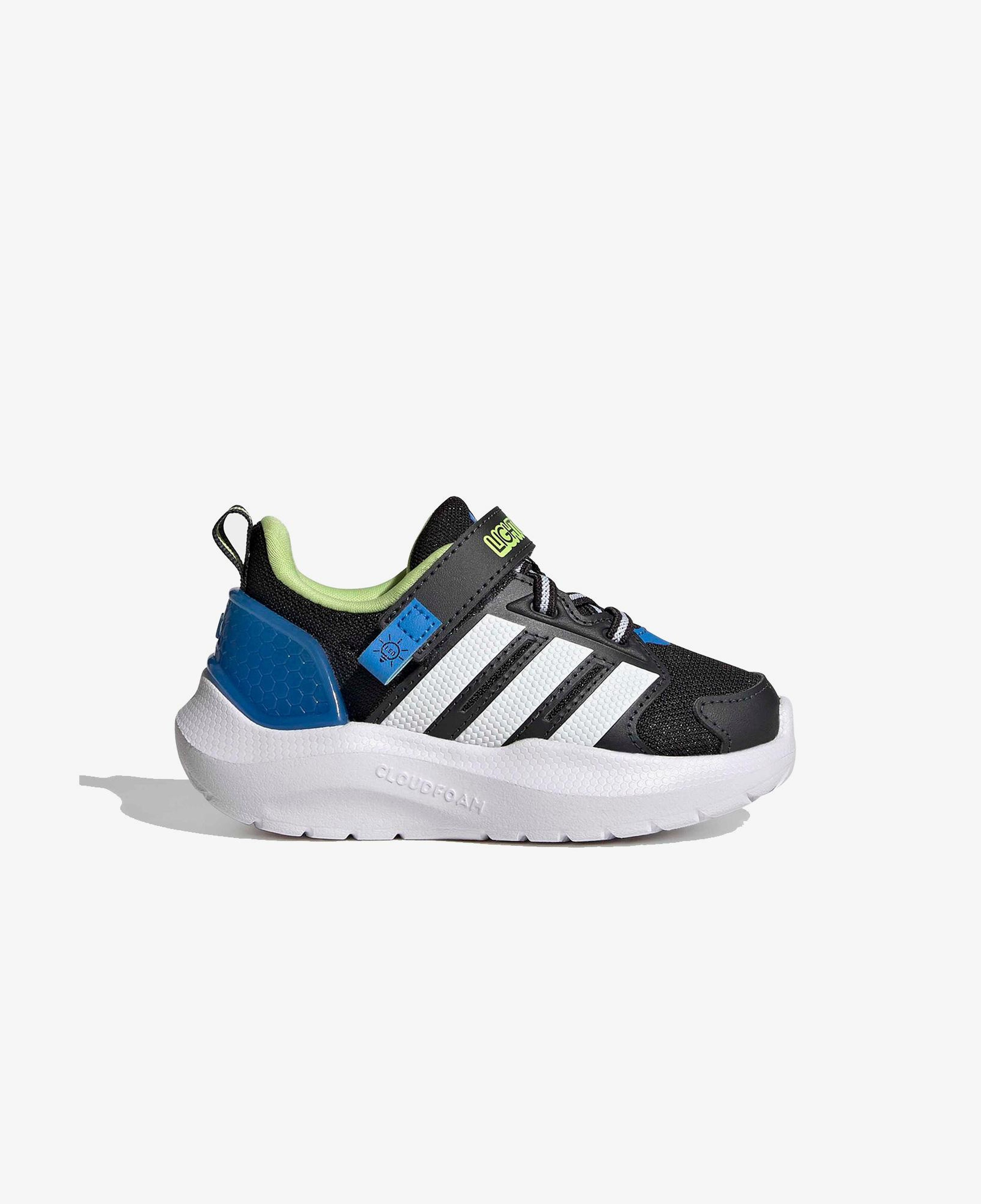 adidas Lightorama Runner Elastic Lace Çocuk Siyah Koşu Ayakkabısı