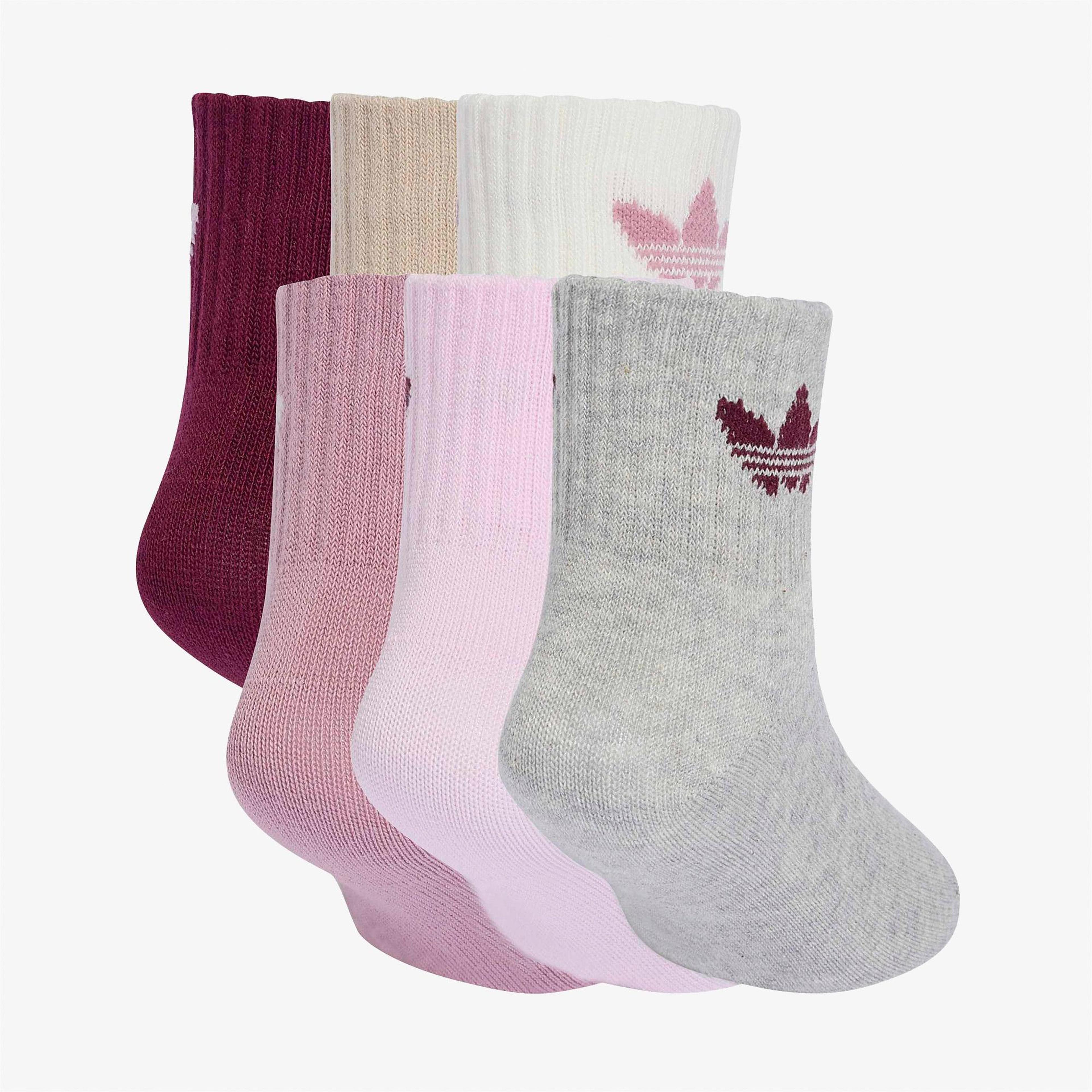 adidas Ankle 6'lı Çocuk Renkli Çorap