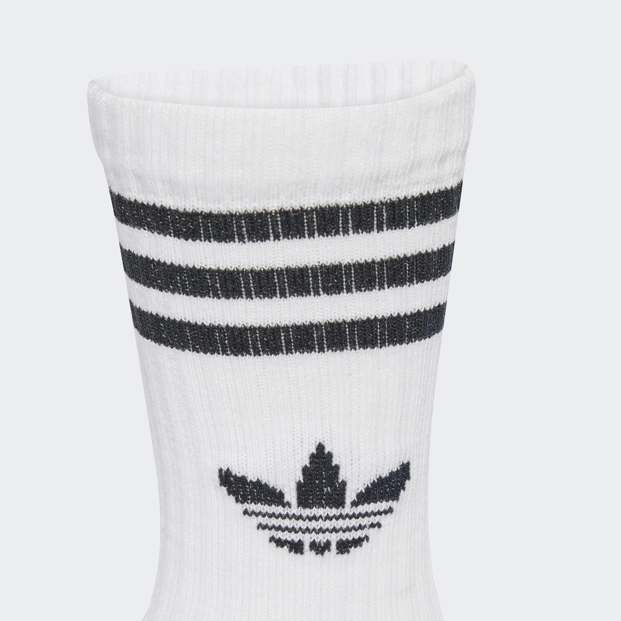 adidas Crew 3'lü Çocuk Beyaz Çorap