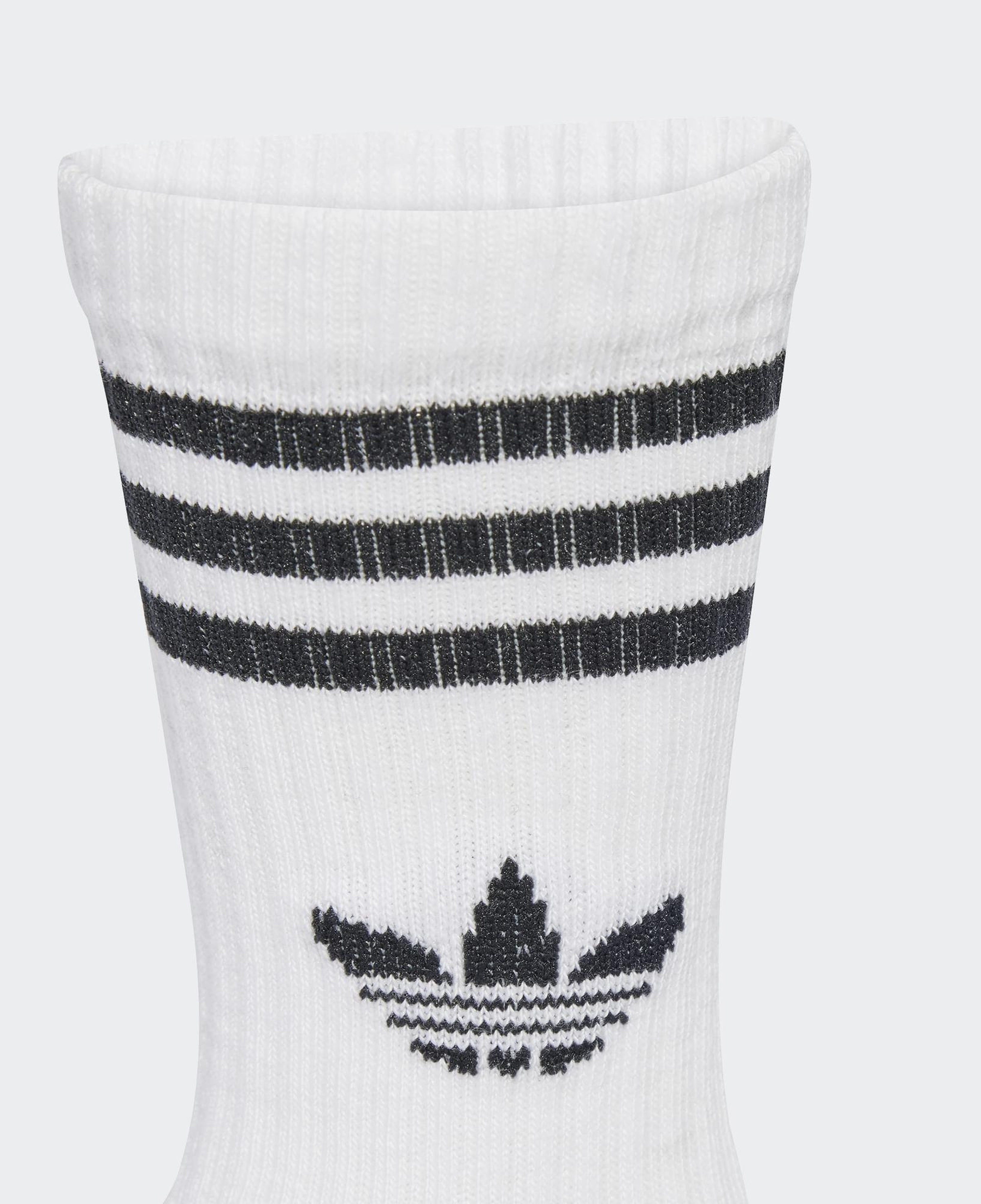 adidas Crew 3'lü Çocuk Beyaz Çorap