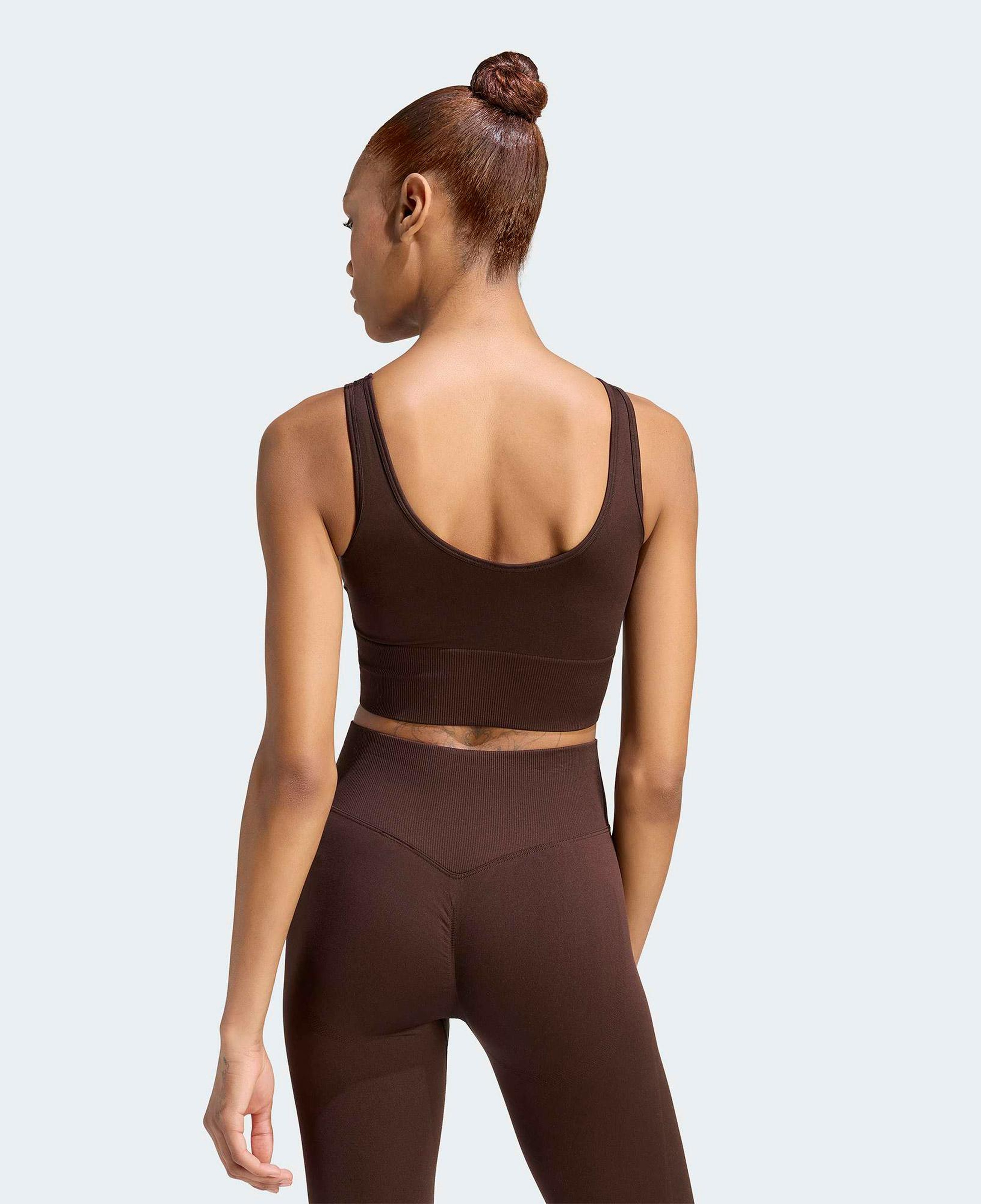 adidas Seamless Kadın Kahverengi Crop