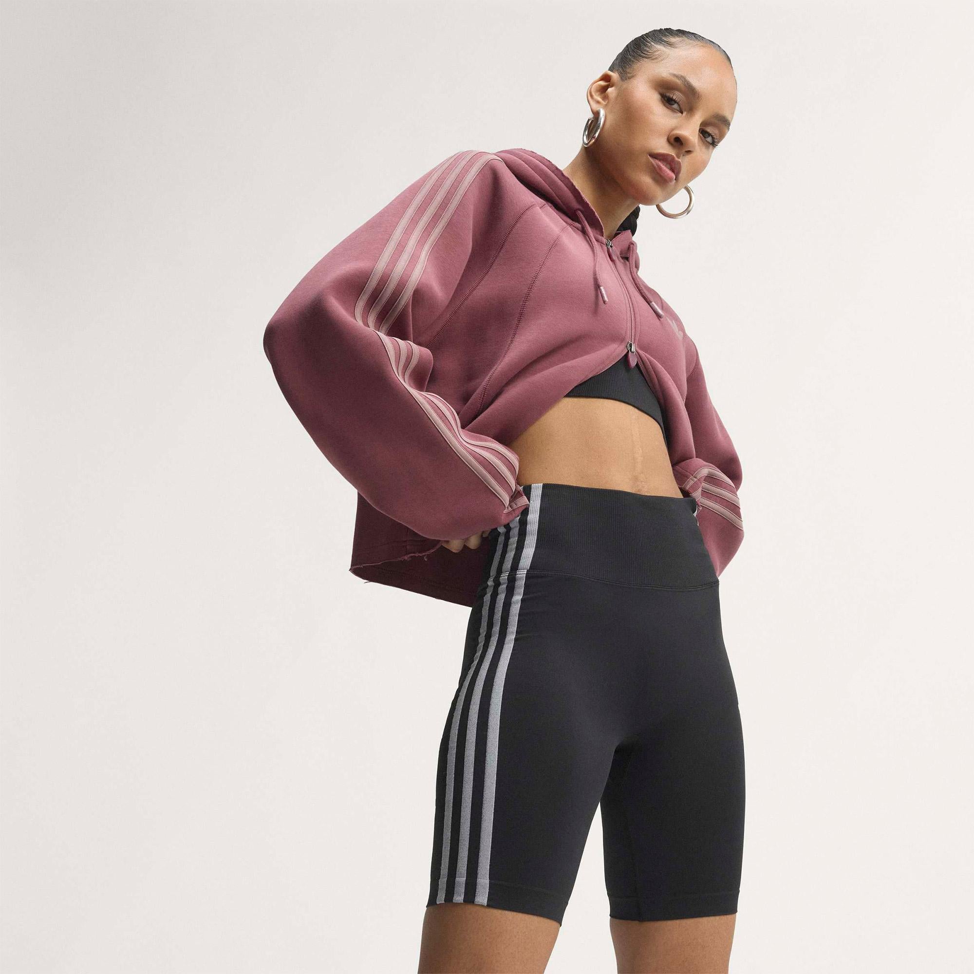 adidas Seamless Kadın Siyah Kısa Tayt