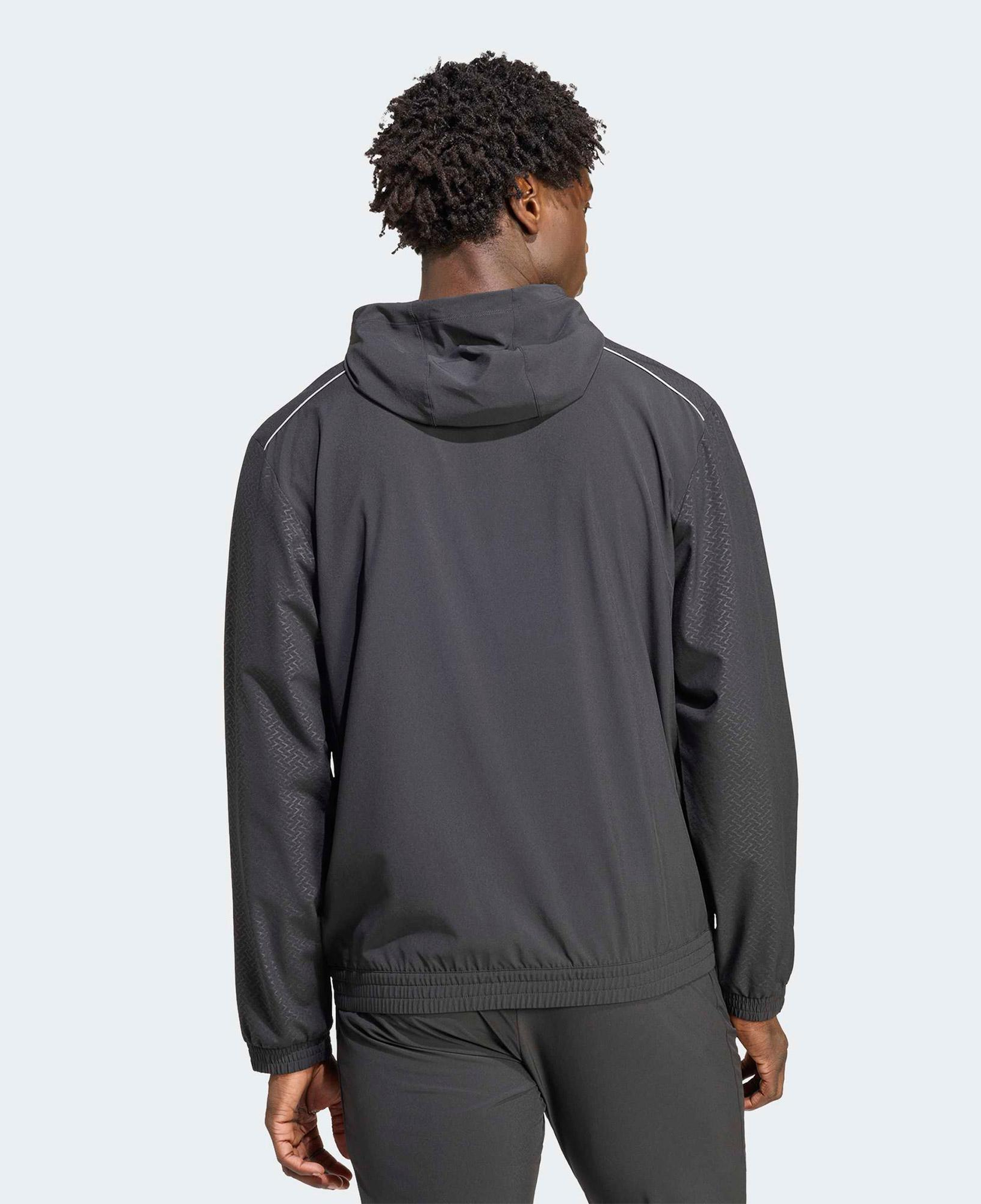 adidas Tech Apparel Erkek Antrasit Hoodie