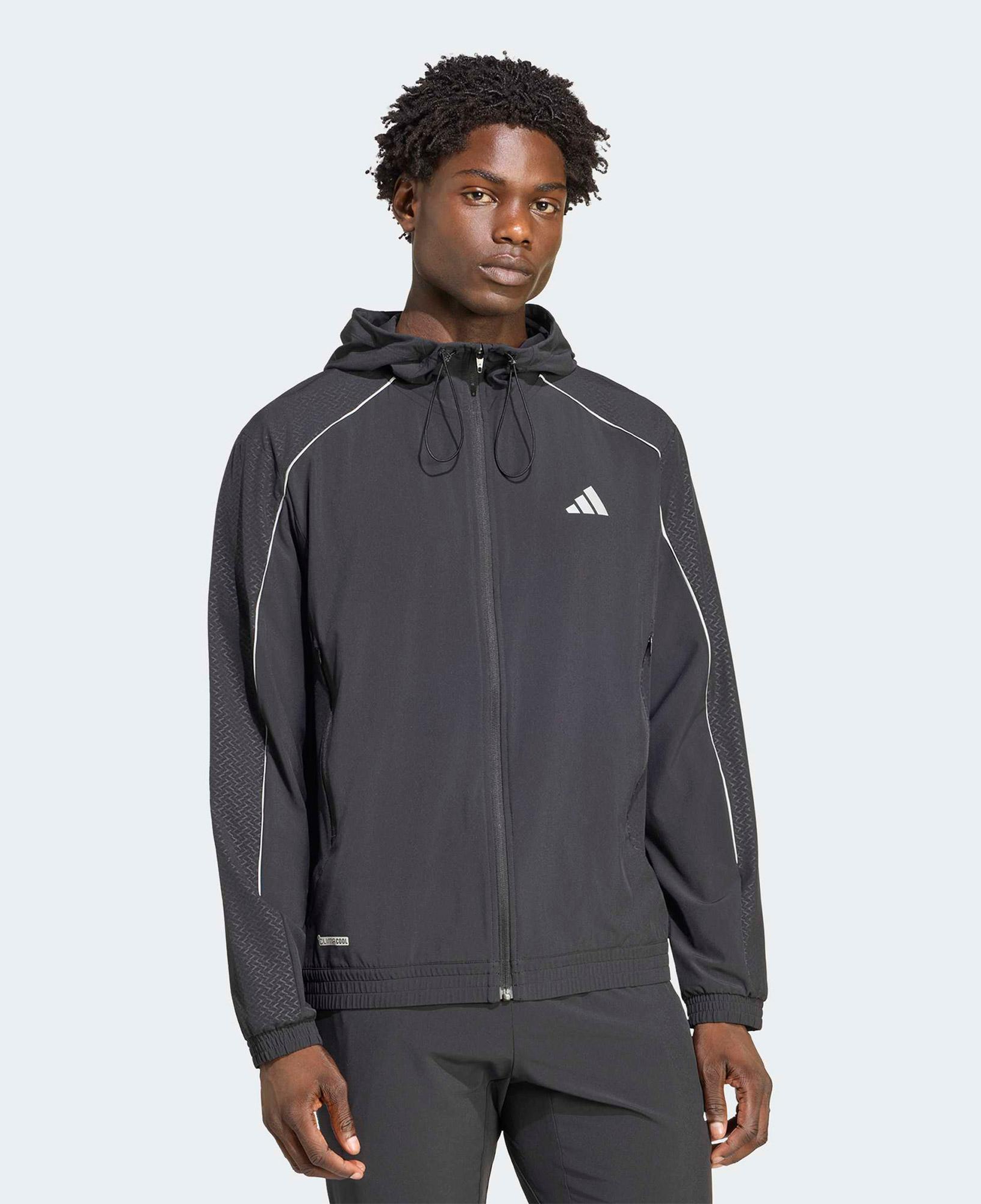 adidas Tech Apparel Erkek Antrasit Hoodie
