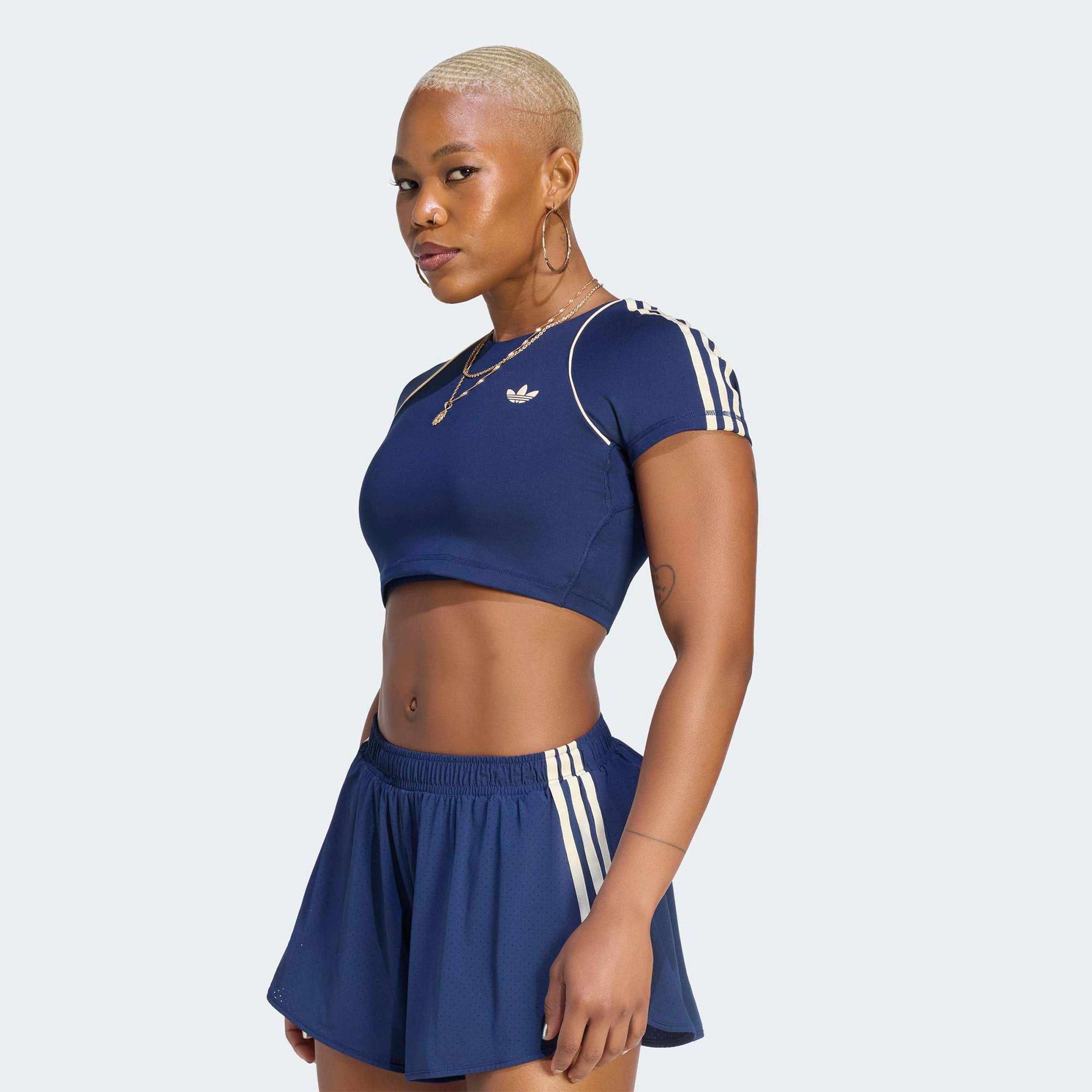 adidas Originals Sport Kadın Lacivert Crop