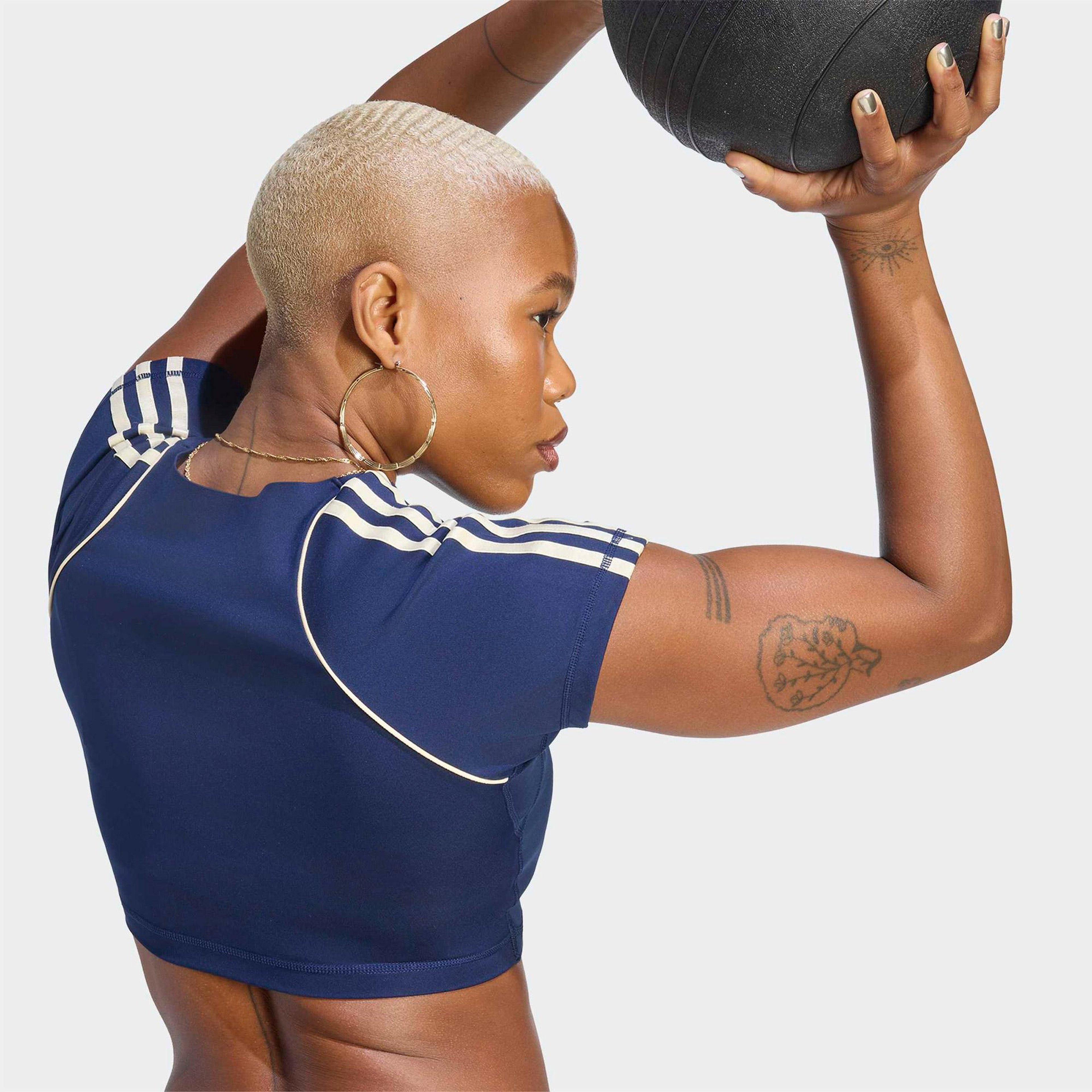 adidas Originals Sport Kadın Lacivert Crop