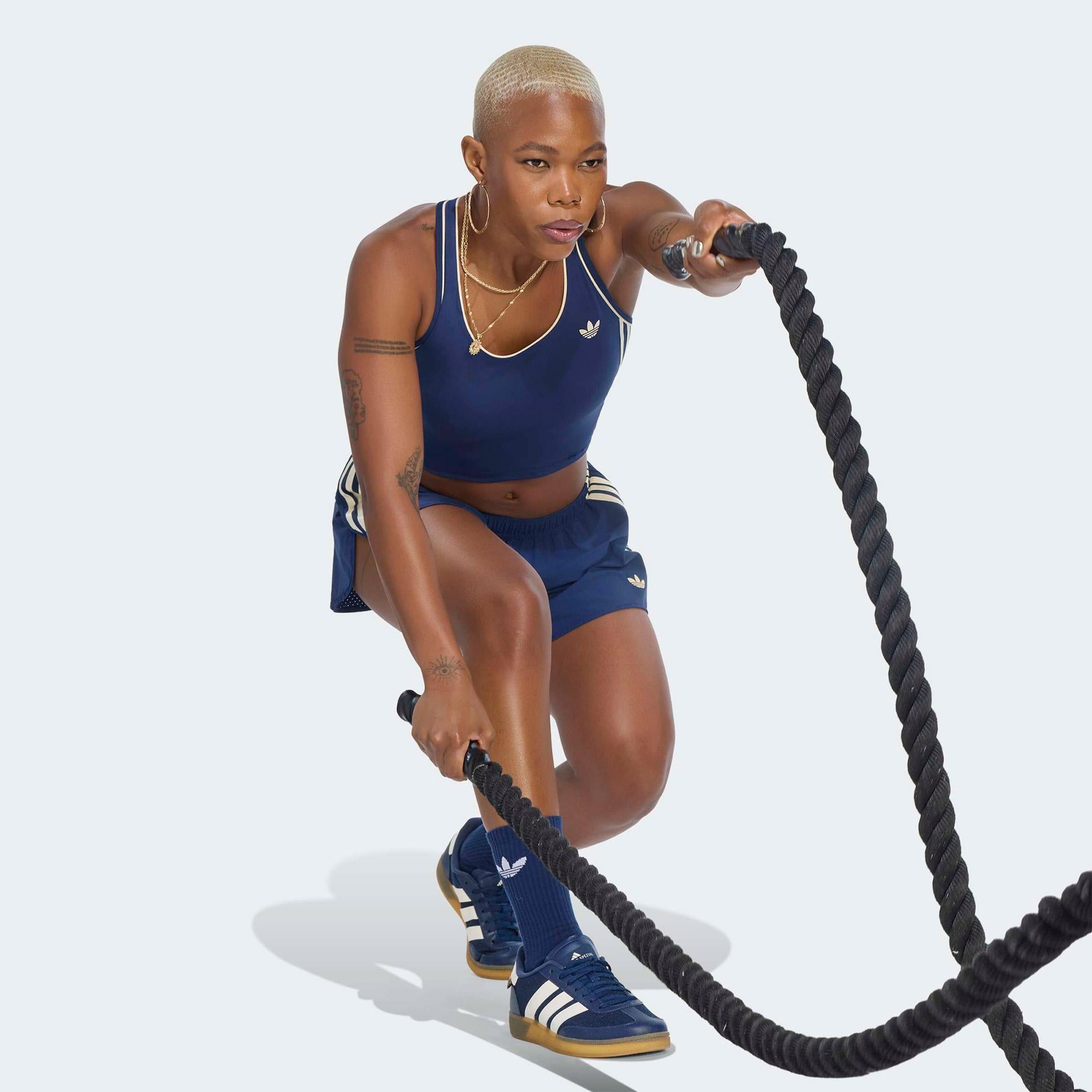 adidas Originals Sport Kadın Lacivert Crop