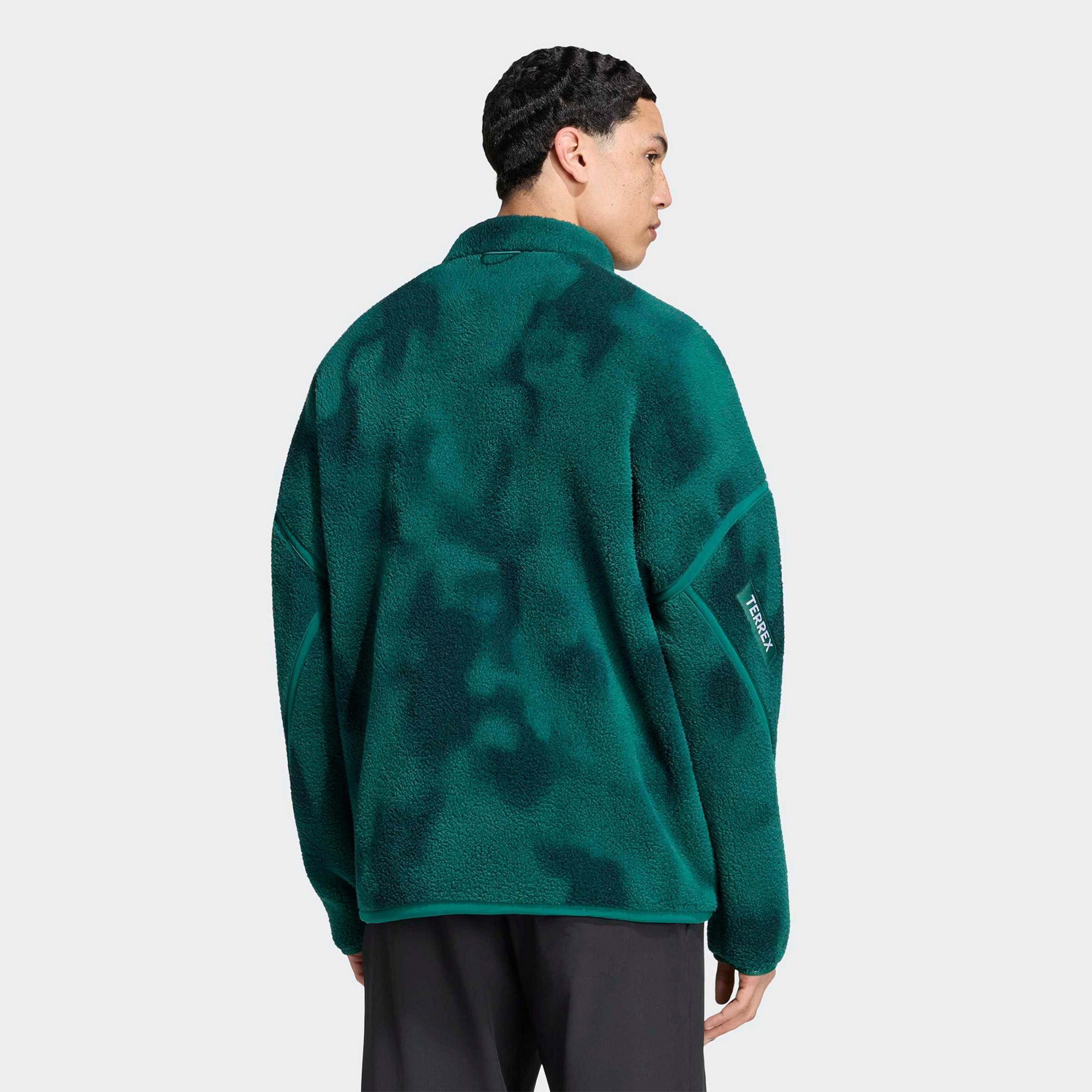 adidas Terrex Multi Erkek Yeşil Polar Sweatshirt