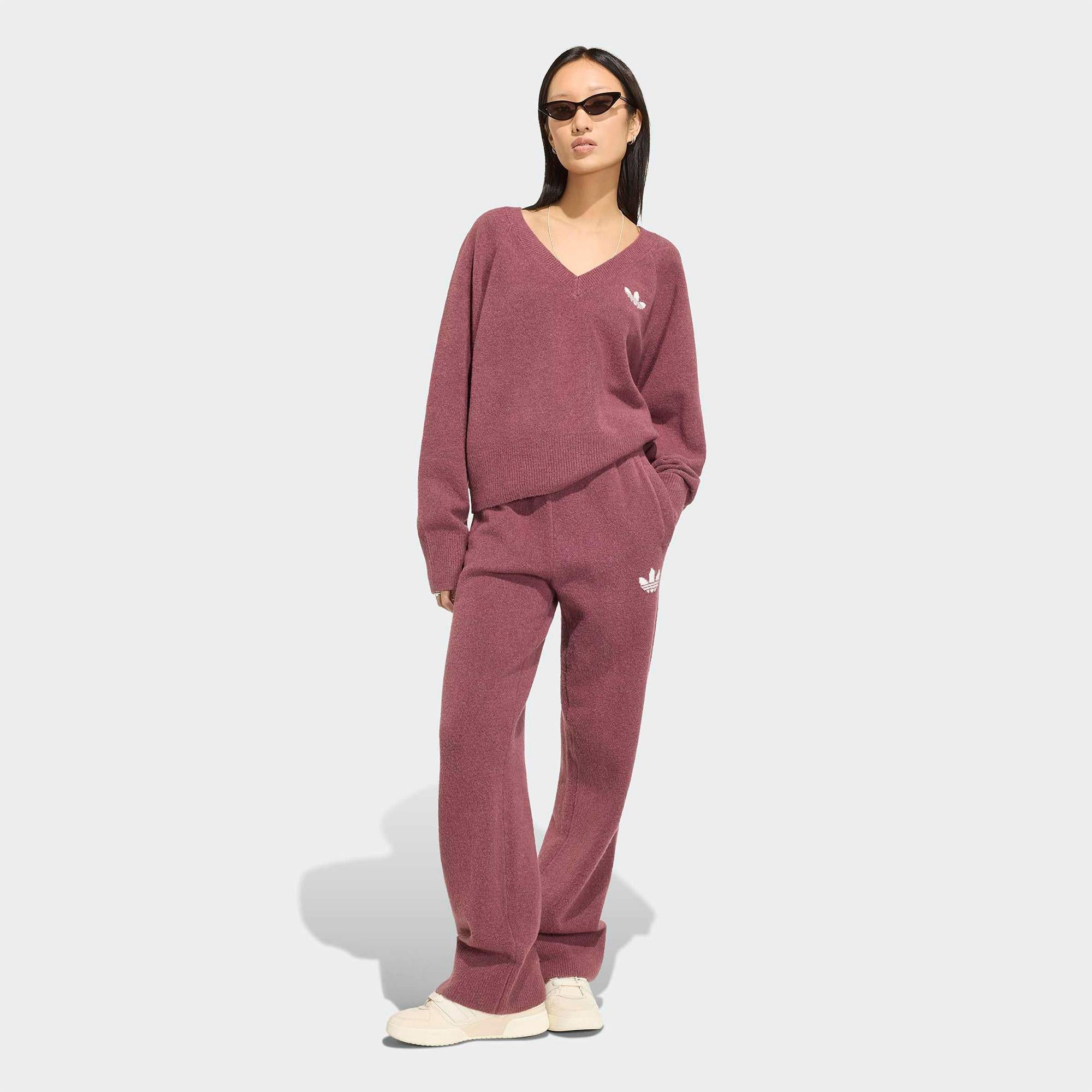 adidas Essentials Knit Kadın Pembe Eşofman Altı