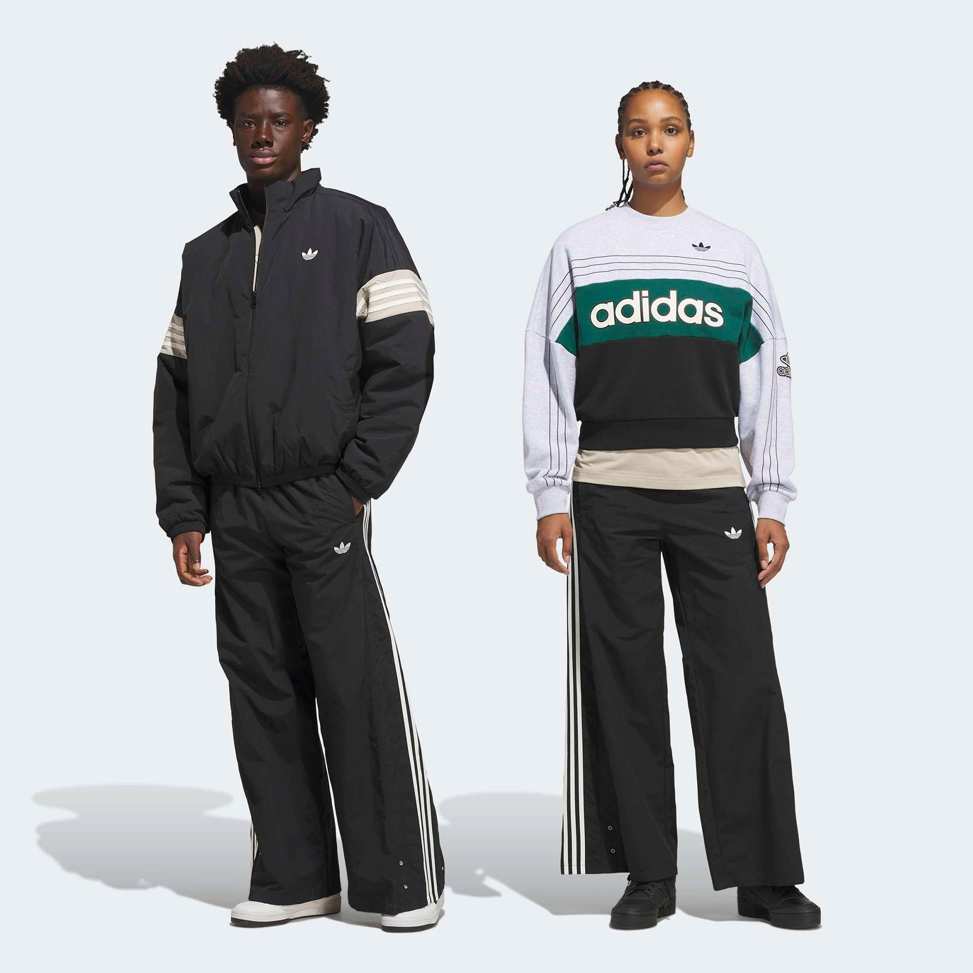 adidas Originals Snap Sideline Unisex Siyah Eşofman Altı