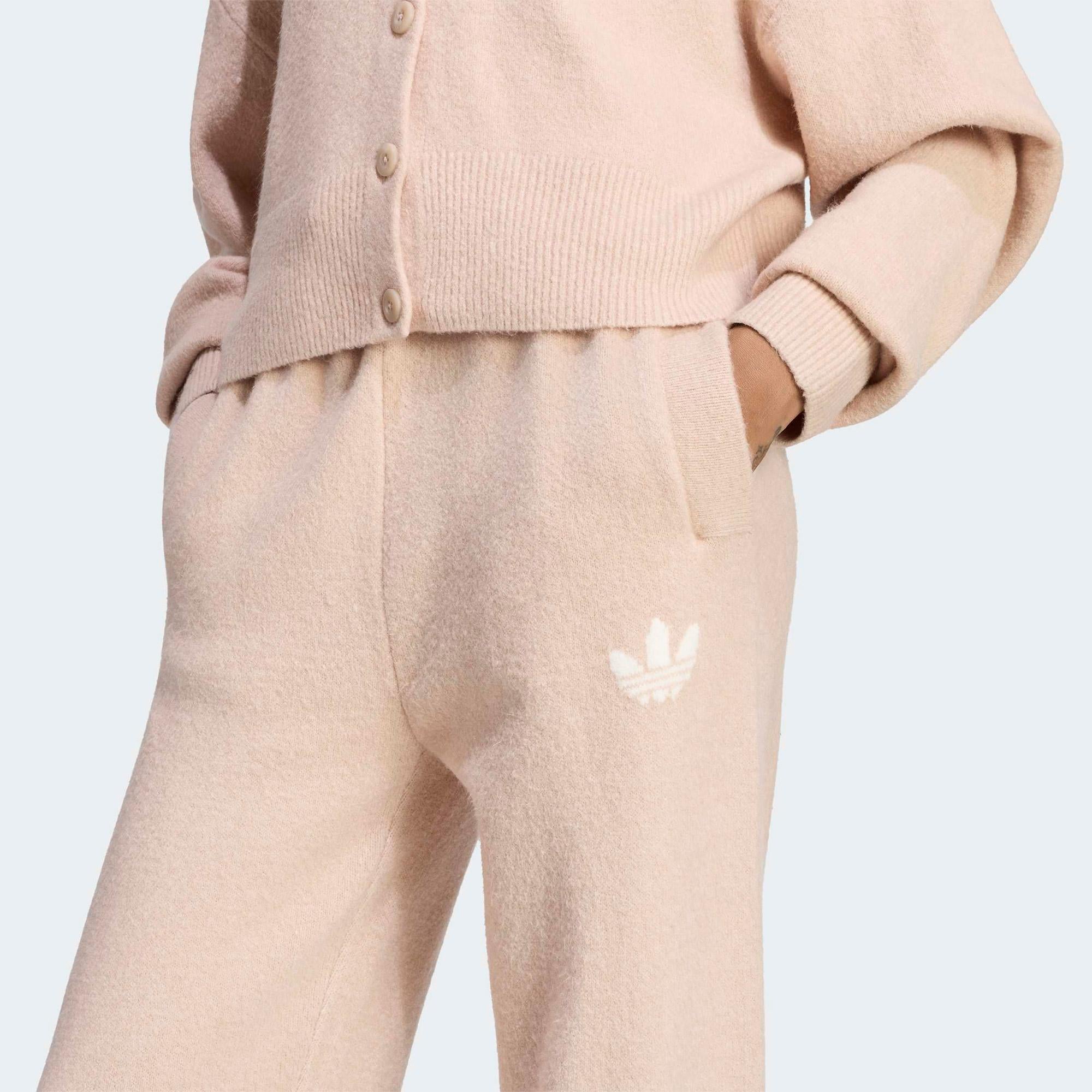adidas Essentials Knit Kadın Pembe Eşofman Altı