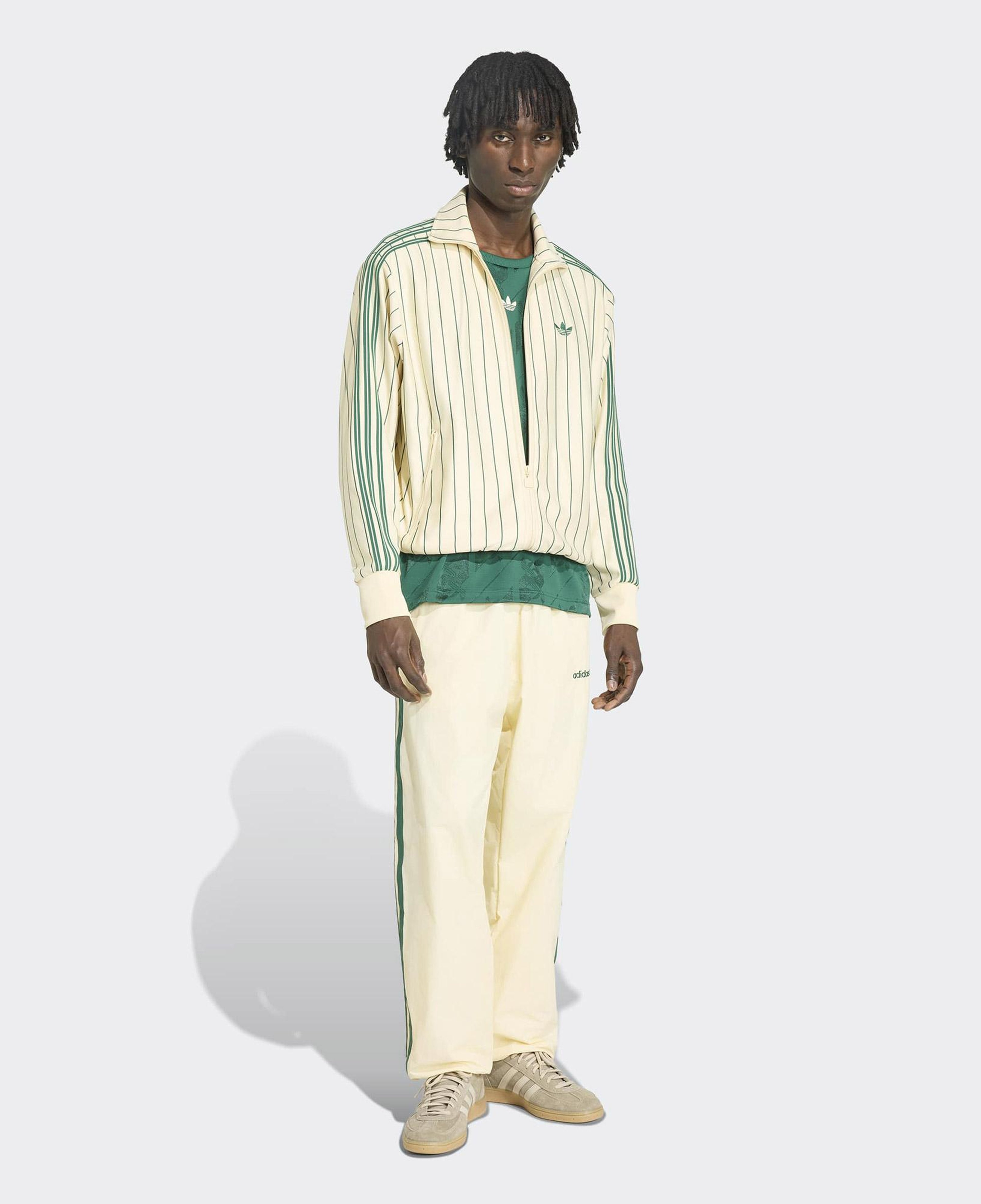 adidas Firebird PinStripes Erkek Krem Rengi Eşofman Üstü