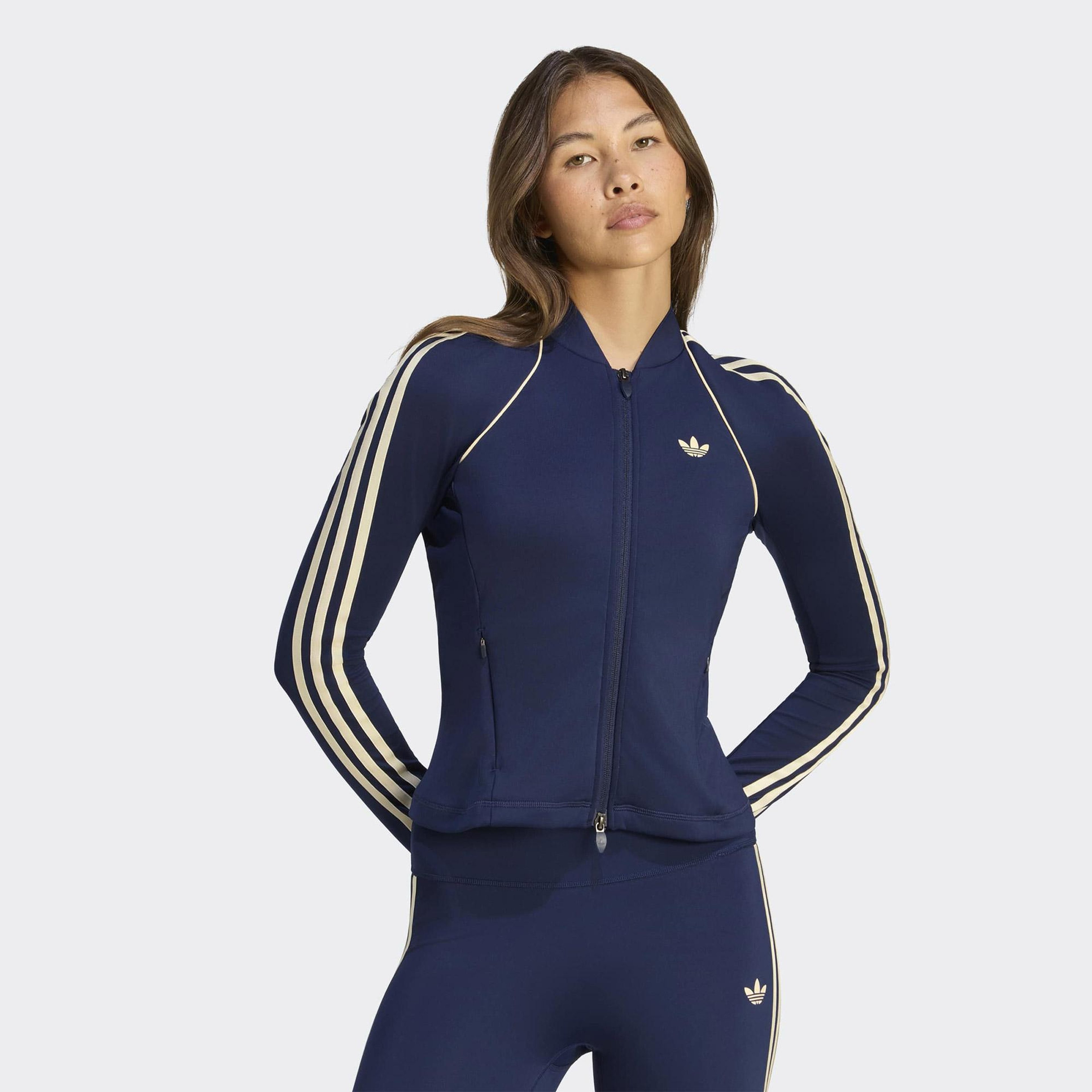 adidas Originals Sport Superstar Midlayer Kadın Lacivert Sweatshirt
