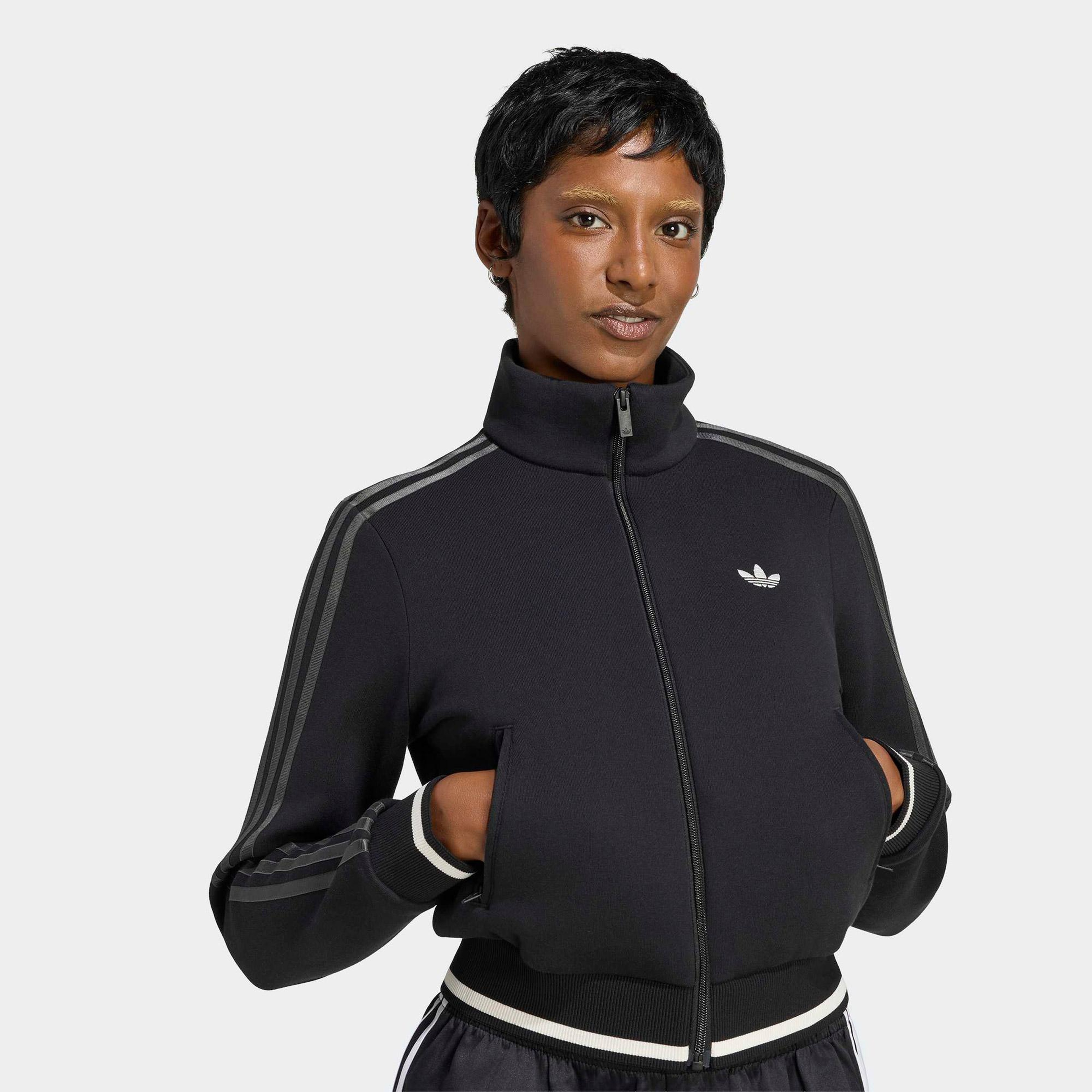 adidas Firebird Kadın Siyah Sweatshirt