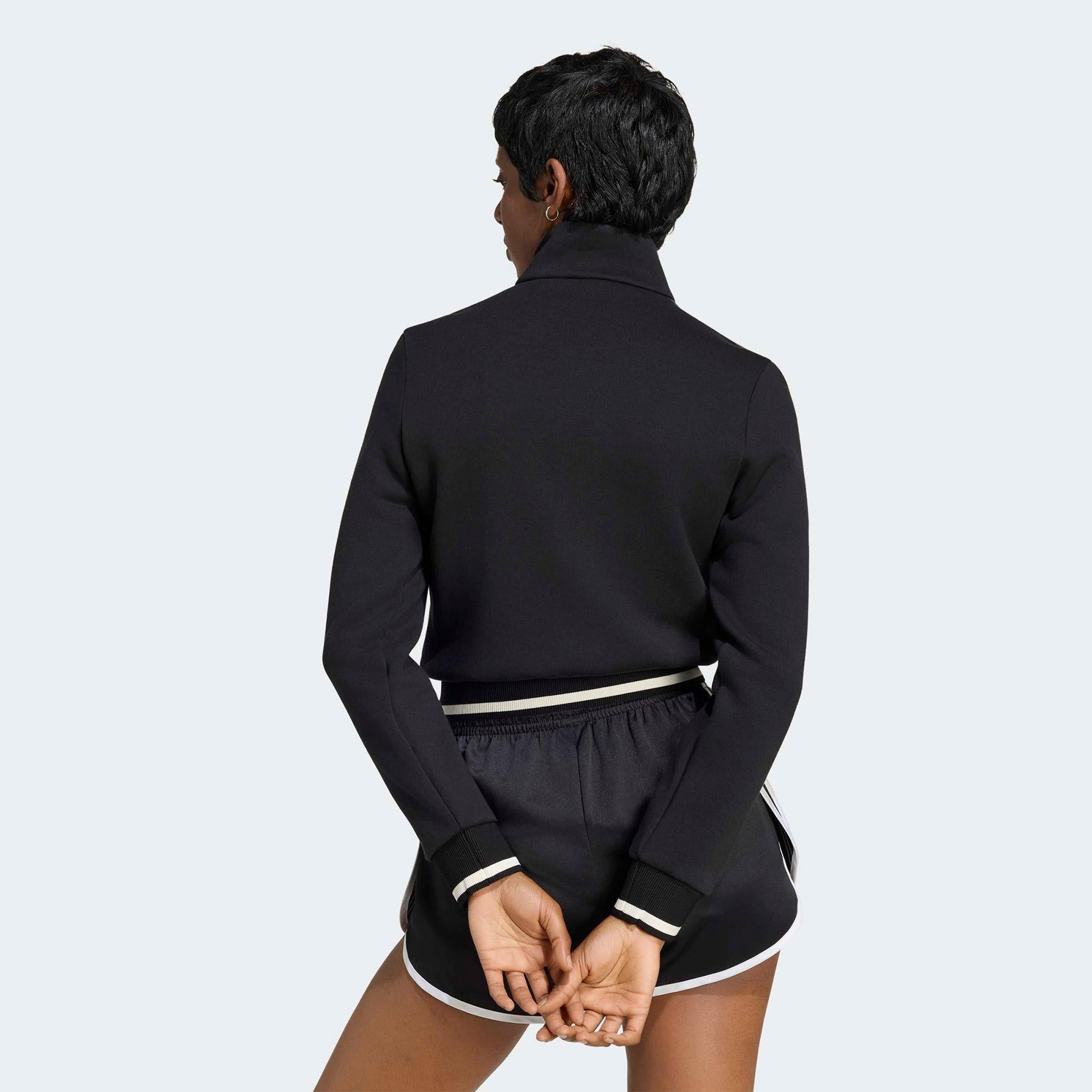 adidas Firebird Kadın Siyah Sweatshirt
