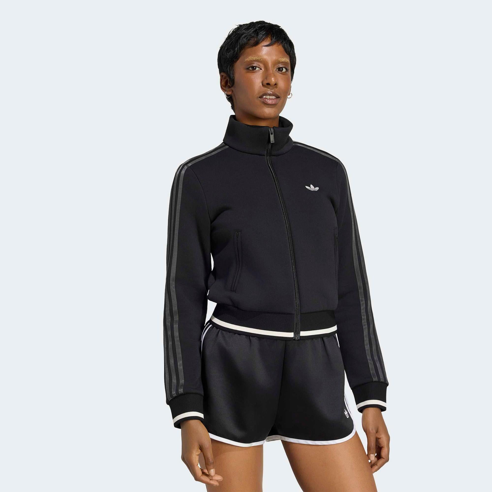 adidas Firebird Kadın Siyah Sweatshirt