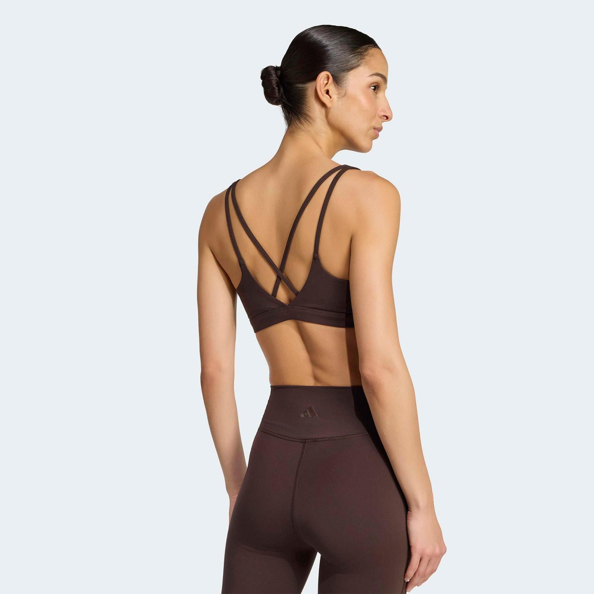 adidas All Me Essentials Kadın Kahverengi Bra