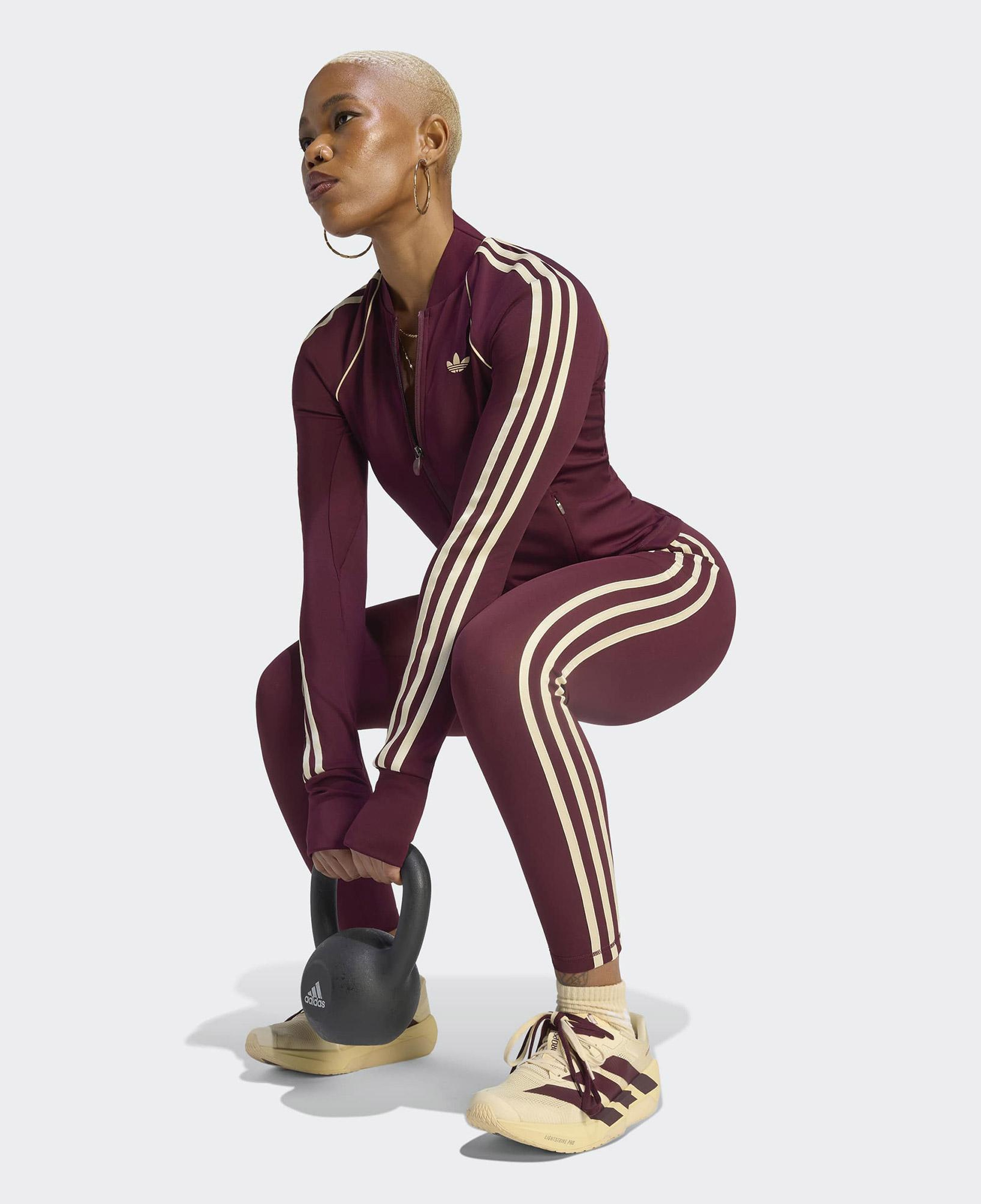 adidas Originals Sport Superstar Midlayer Kadın Bordo Sweatshirt