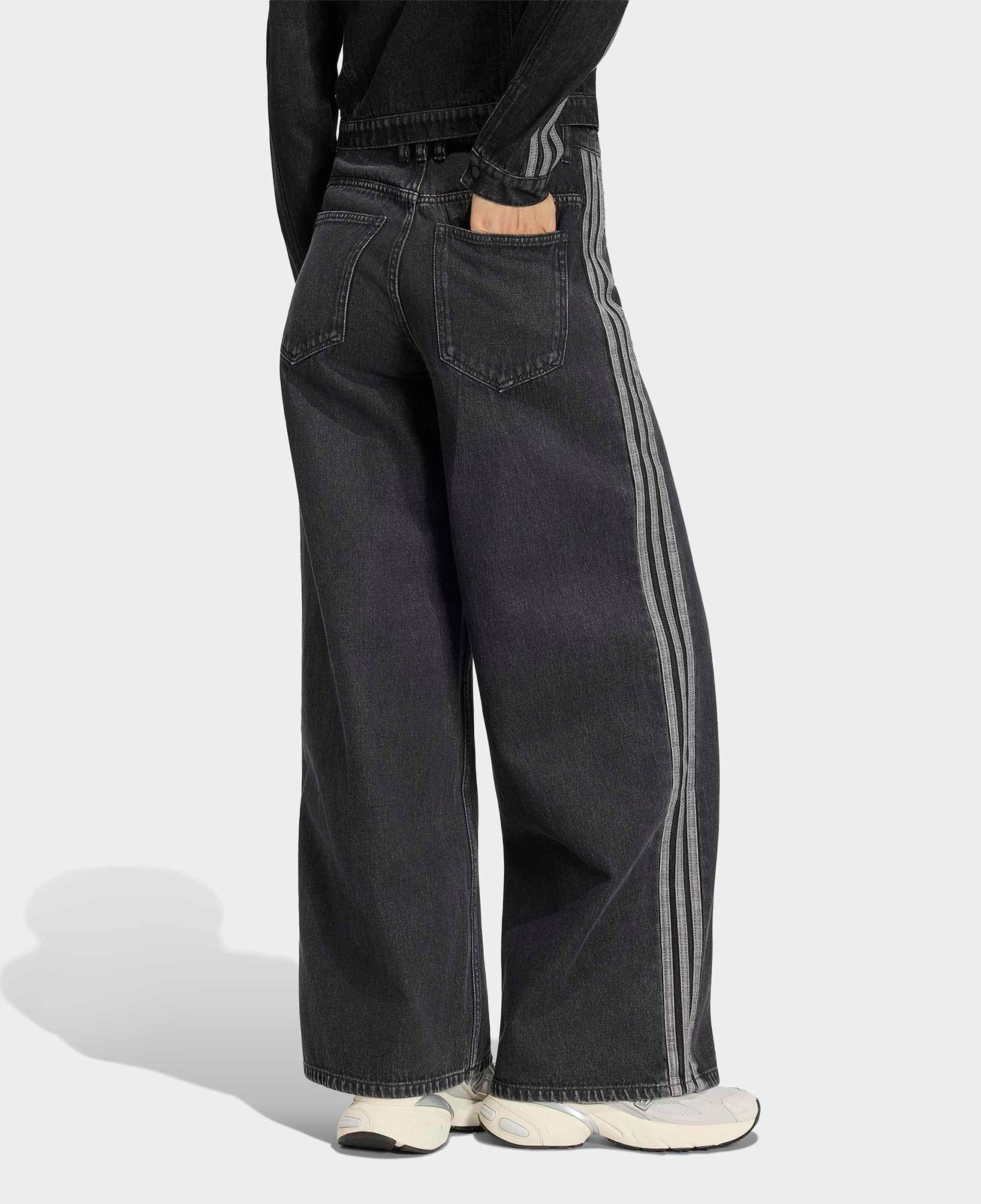 adidas High Rise Kadın Siyah Jean Pantolon