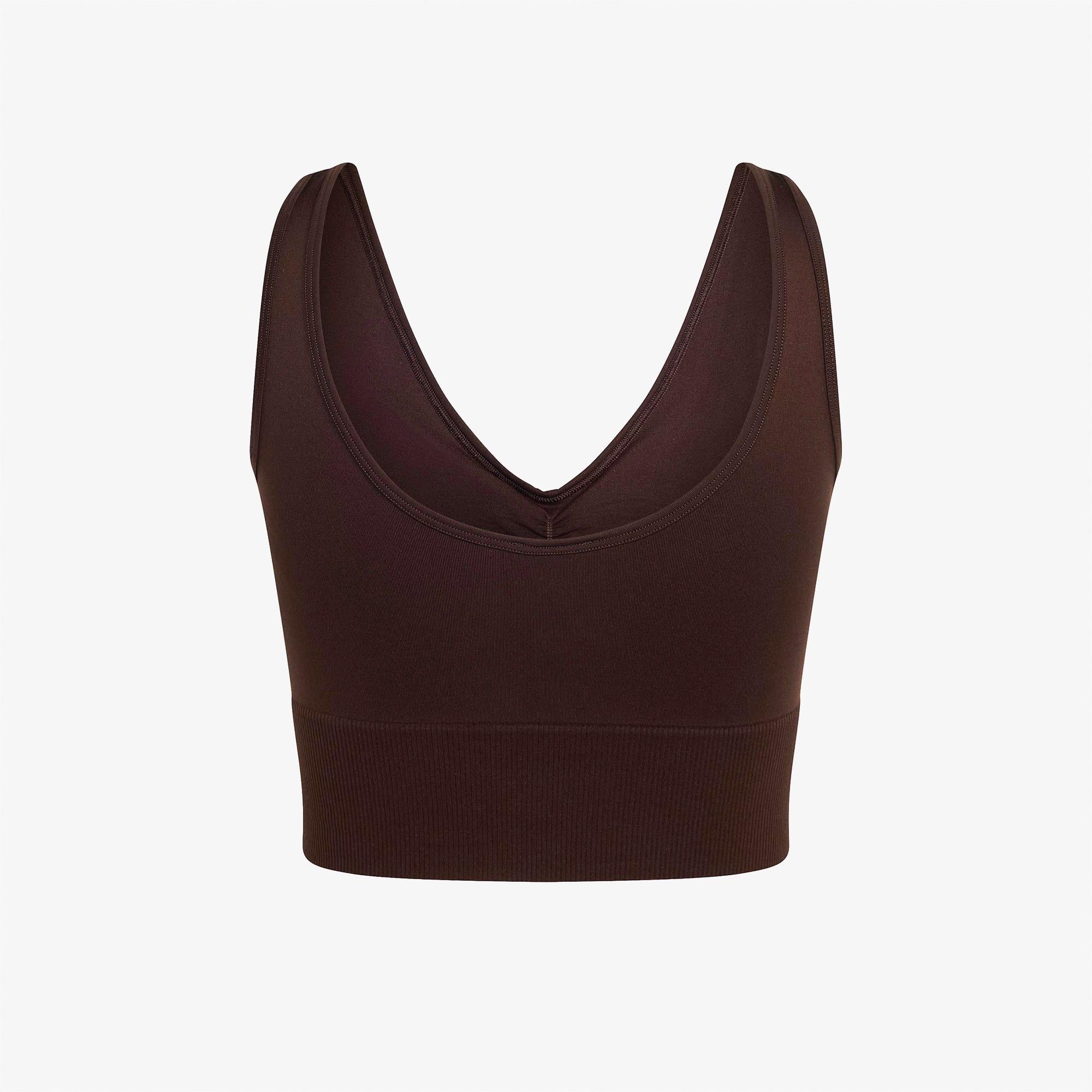adidas Seamless Kadın Kahverengi Crop