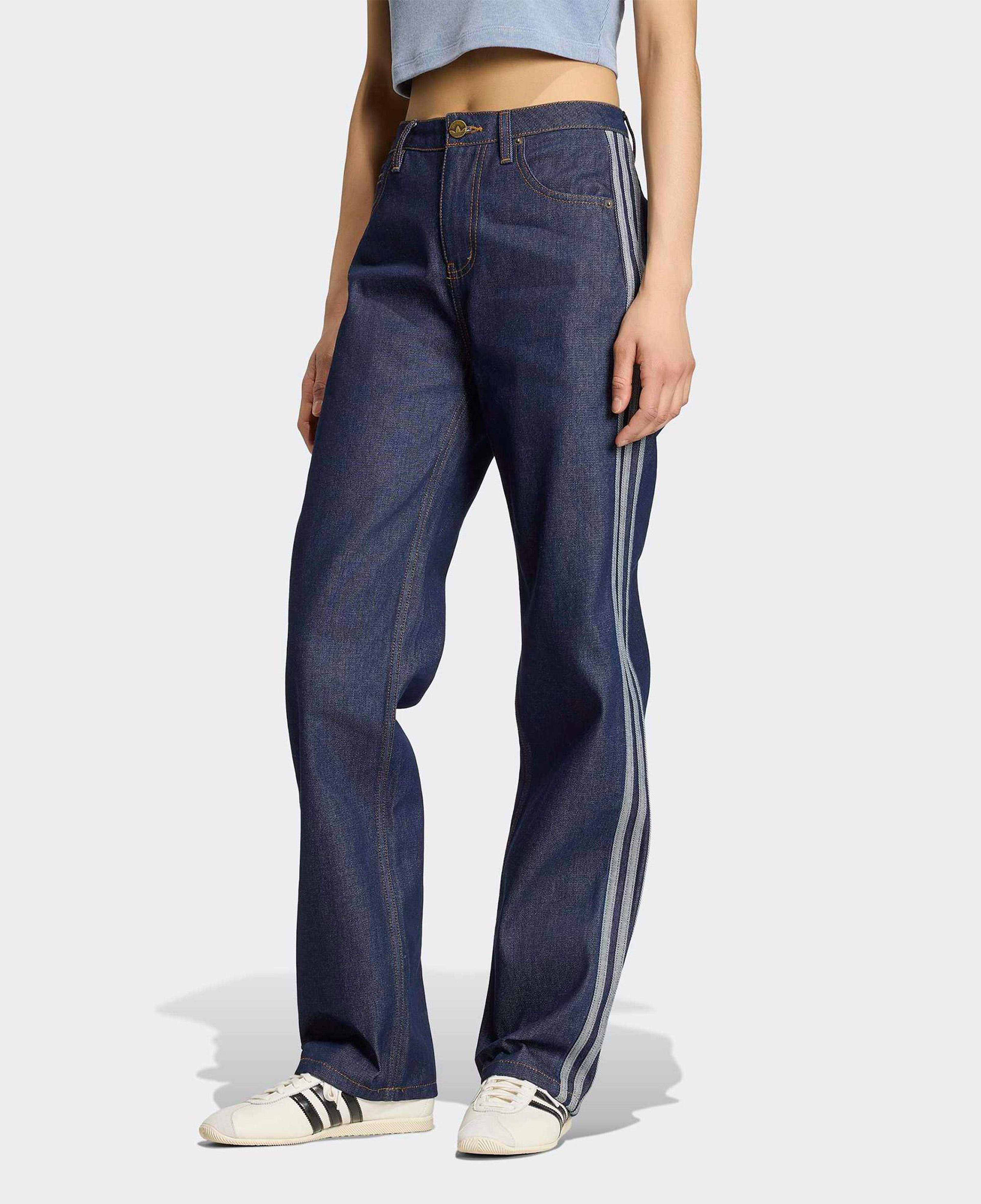 adidas Firebird Kadın Lacivert Jean Pantolon