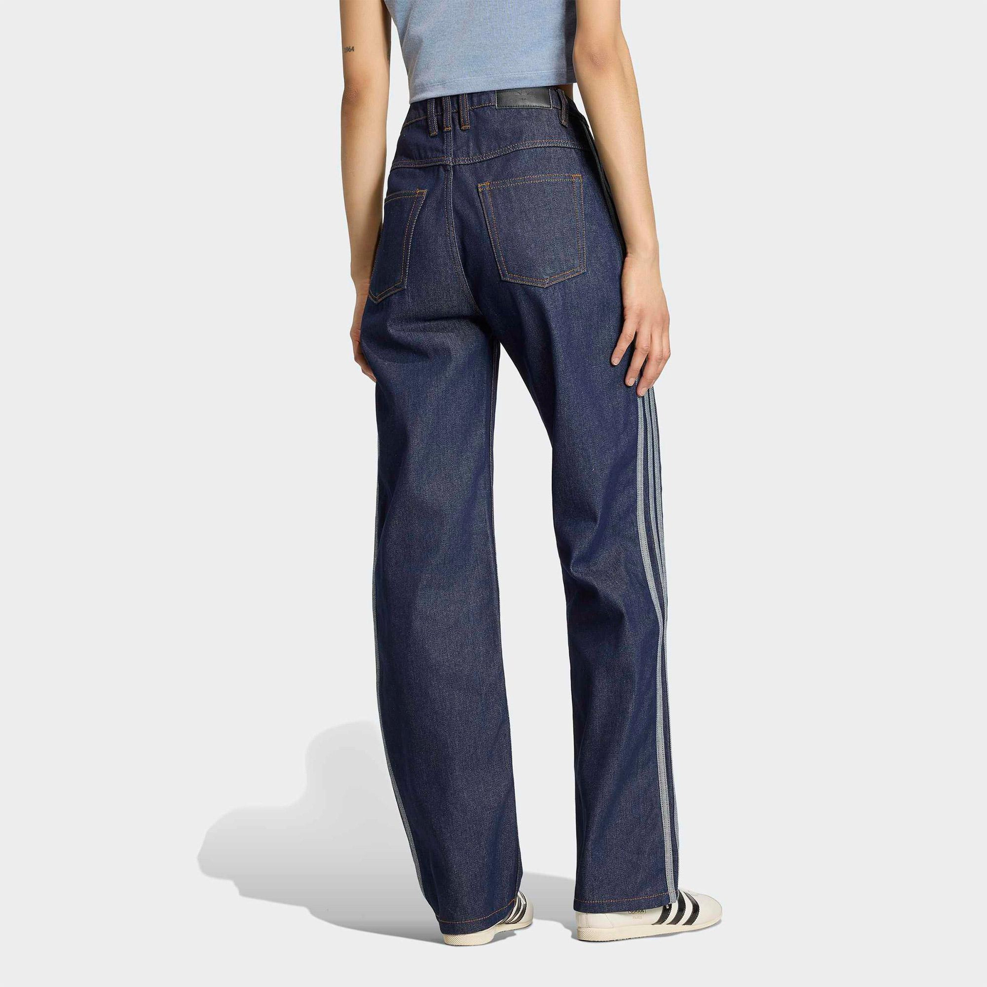 adidas Firebird Kadın Lacivert Jean Pantolon