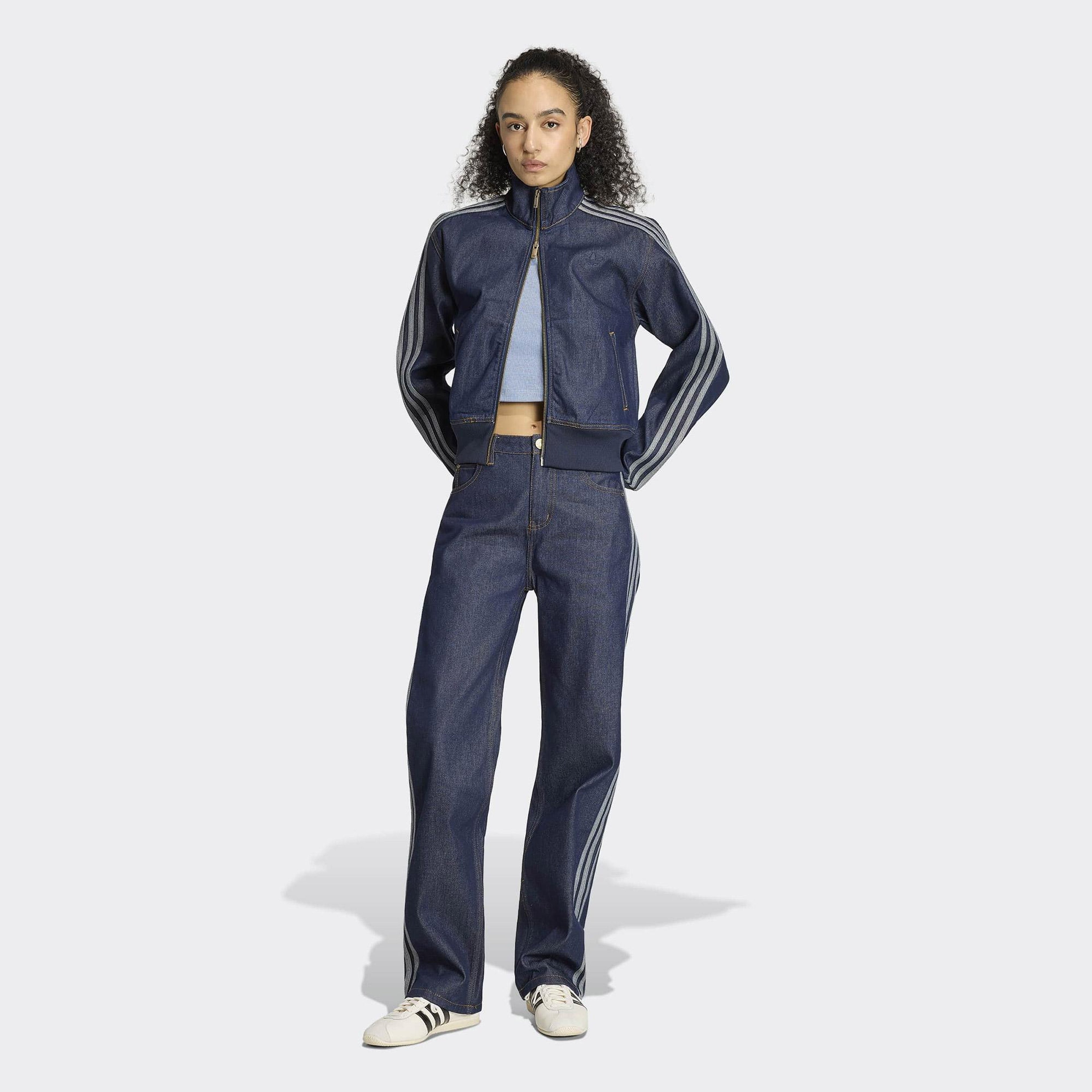 adidas Firebird Kadın Lacivert Jean Pantolon