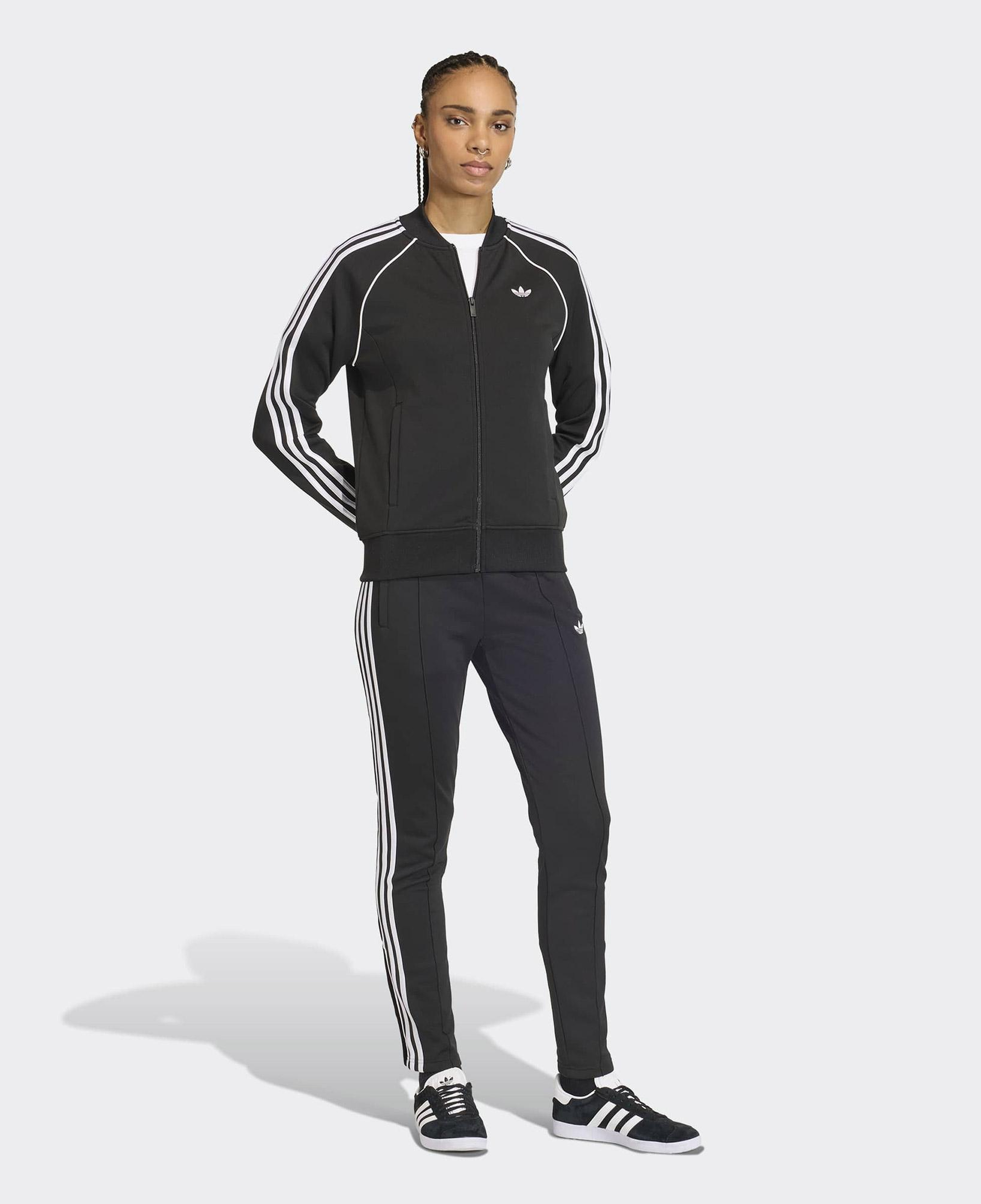 adidas Zip Originals Kadın Siyah Sweatshirt