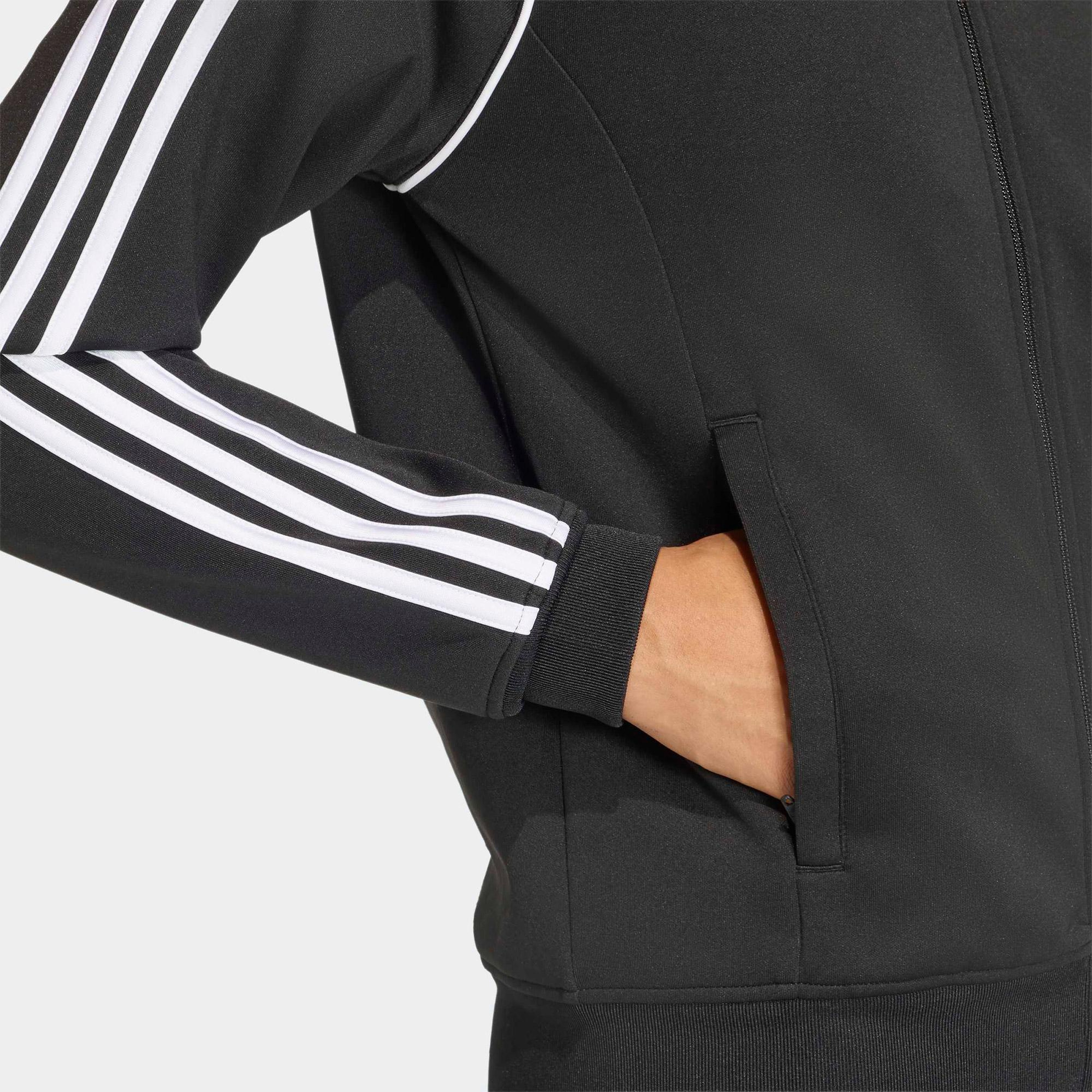adidas Zip Originals Kadın Siyah Sweatshirt
