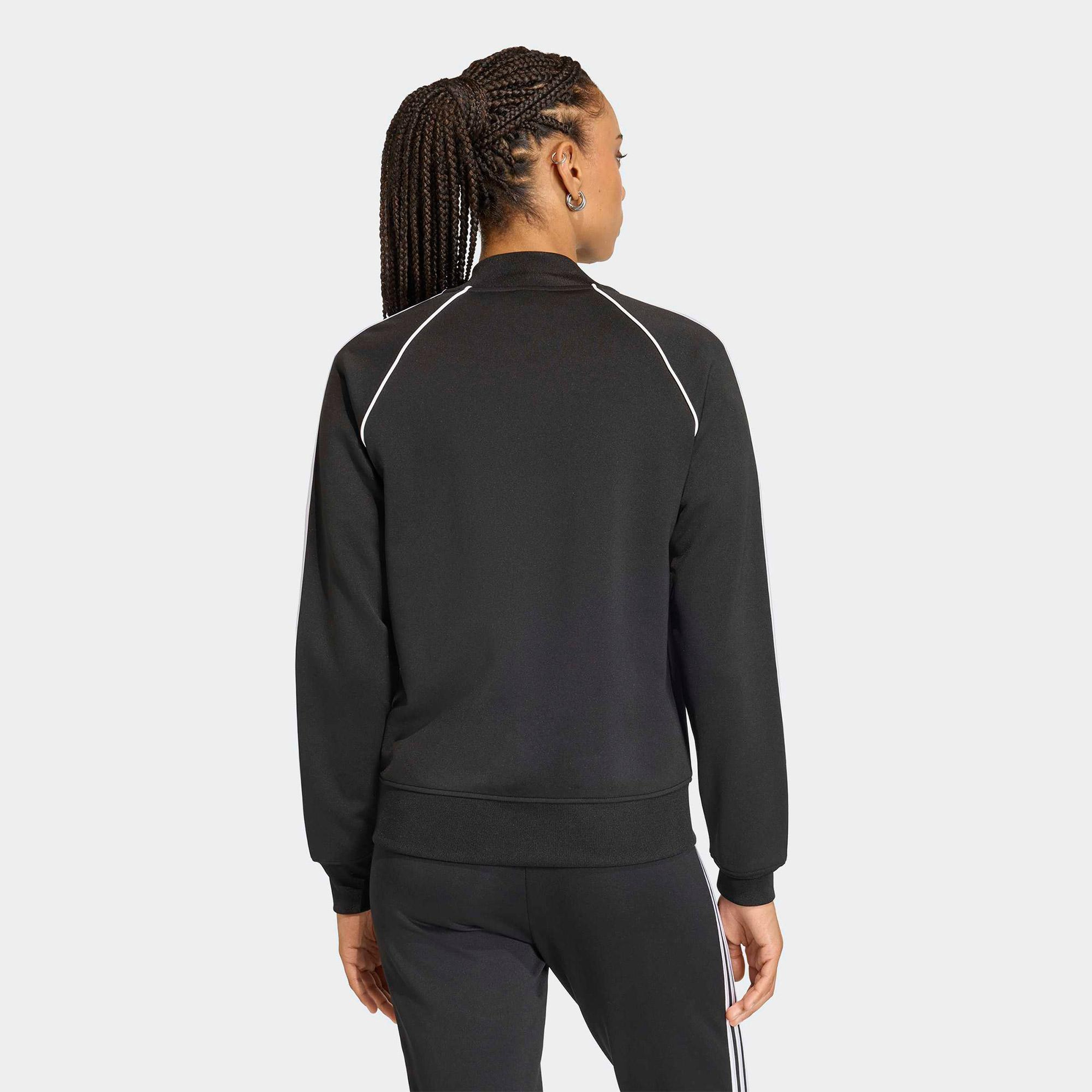 adidas Zip Originals Kadın Siyah Sweatshirt