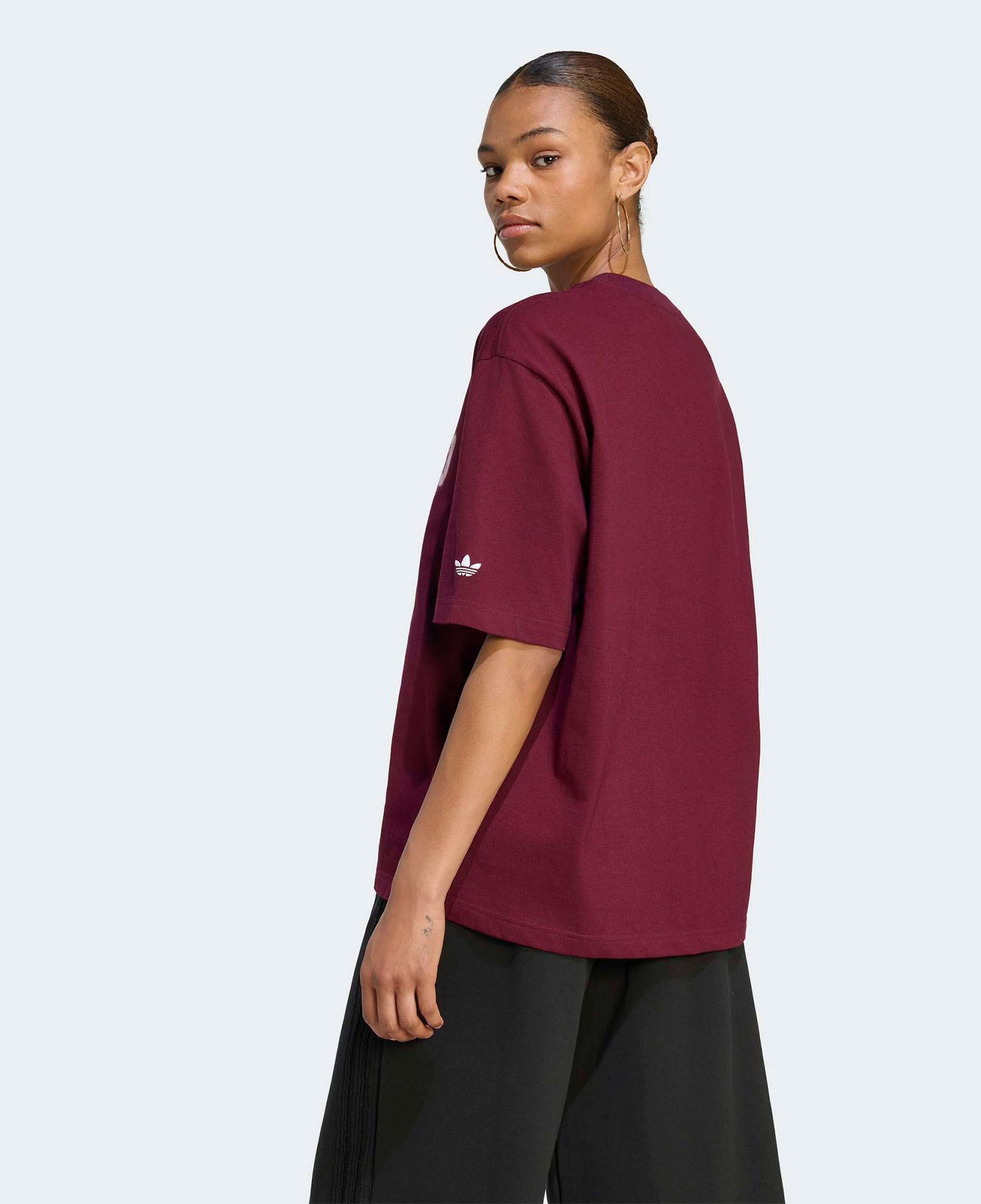 adidas Trefoil Kadın Bordo T-Shirt