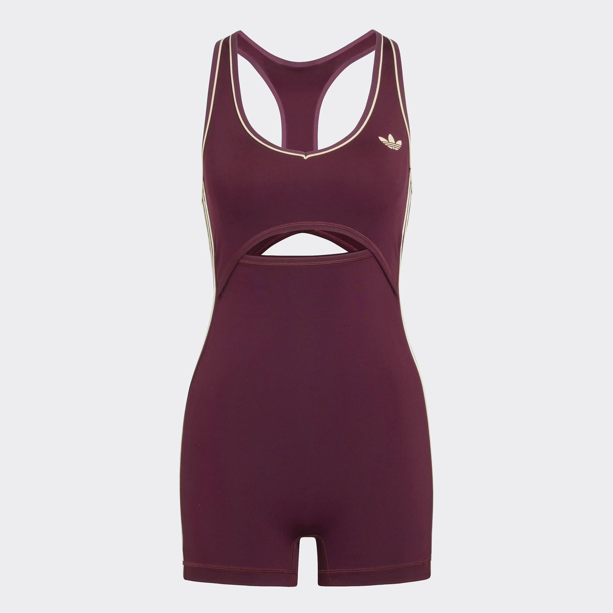 adidas Originals Sport Kadın Bordo Tulum